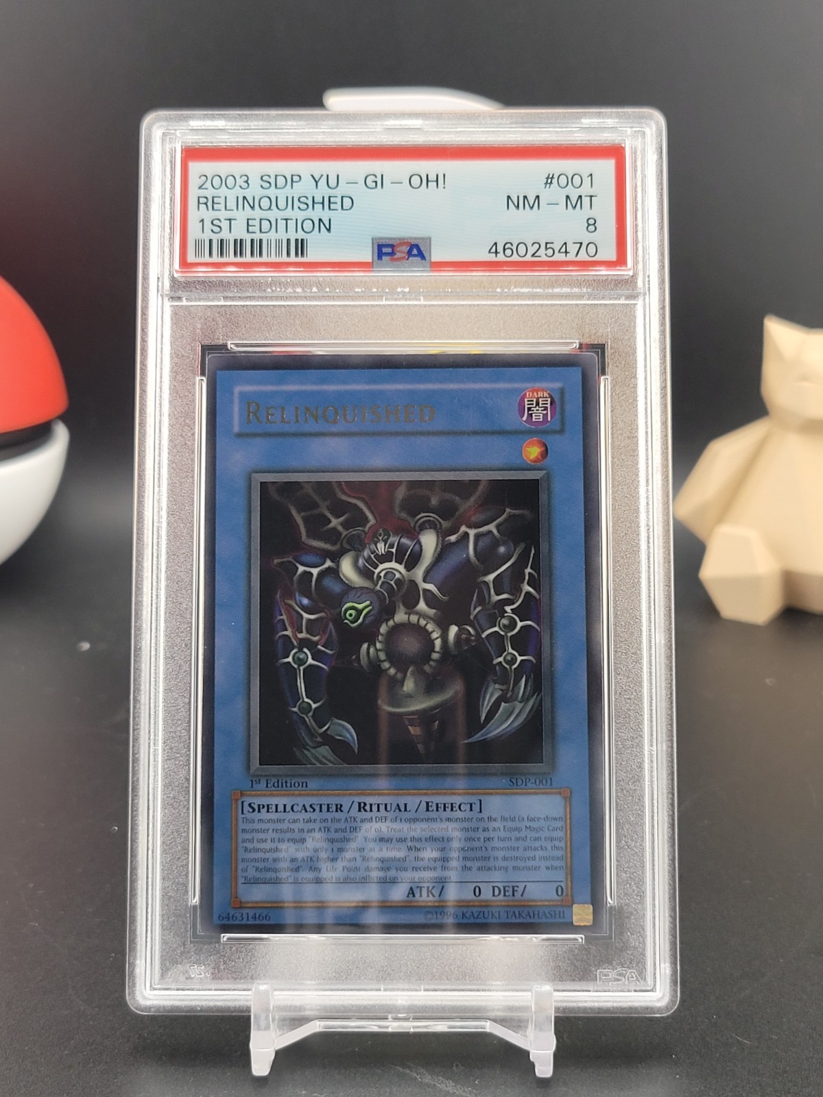 Relinquished 2003 Sdp Yu-gi-oh 1st Edition Psa 8 (CBTH)