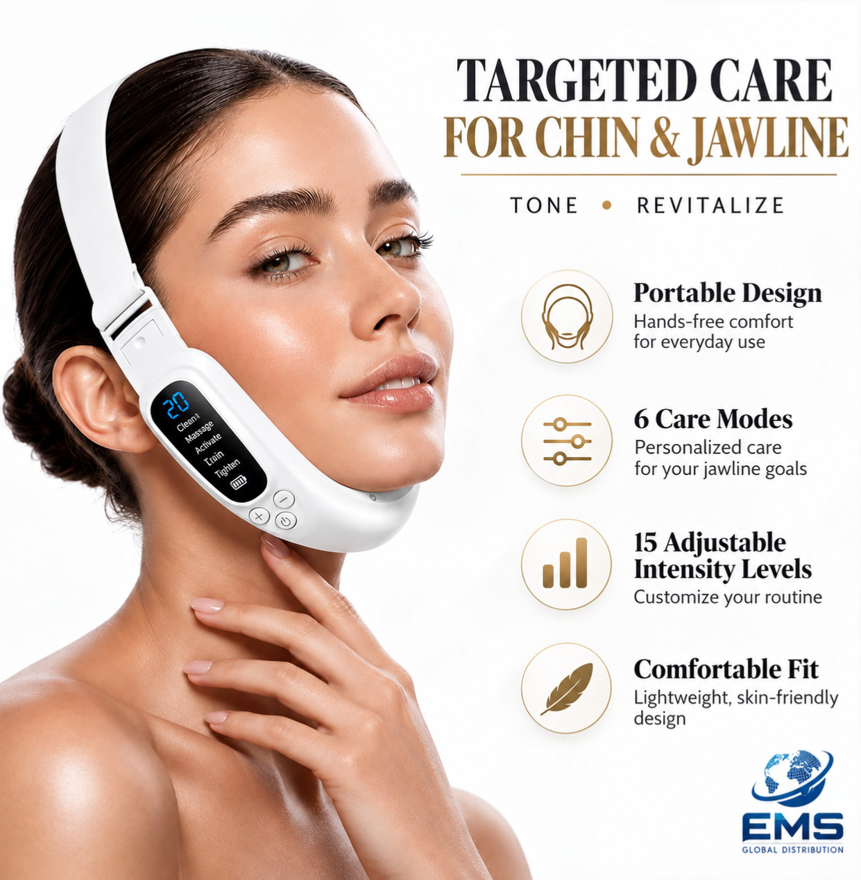 Electric Double Chin & V-Face Device – Facial Contouring Beauty Massager