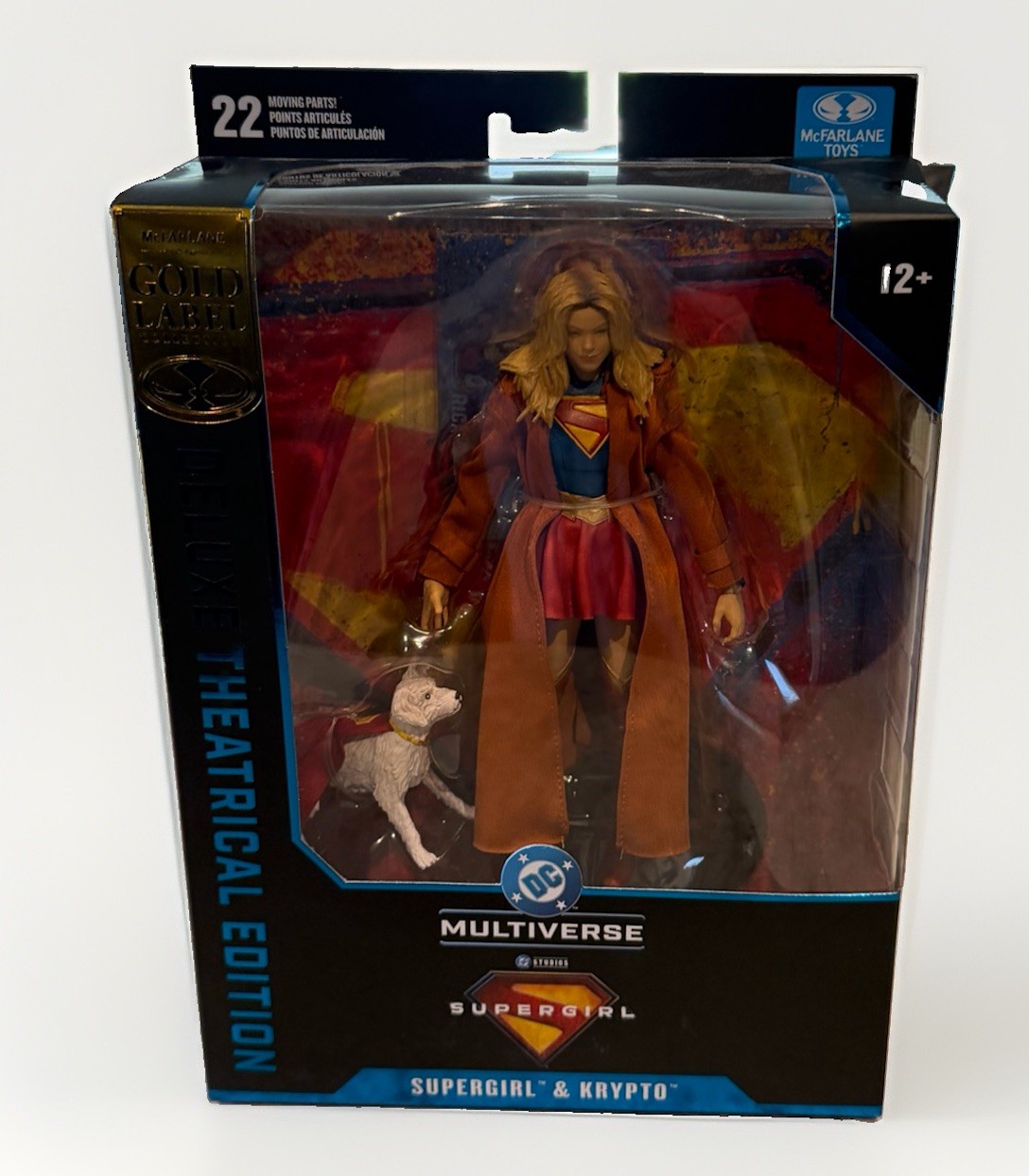 McFarlane DC Multiverse Supergirl & Krypto (Supergirl) Gold Label Deluxe Figure McFarlane DC Multiverse Supergirl & Krypto (Supergirl) Gold Label Deluxe Figure