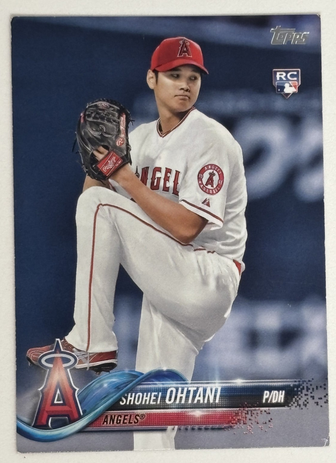 2018 Topps Shohei Ohtani pitching RC #700 2018 Topps Shohei Ohtani pitching RC #700