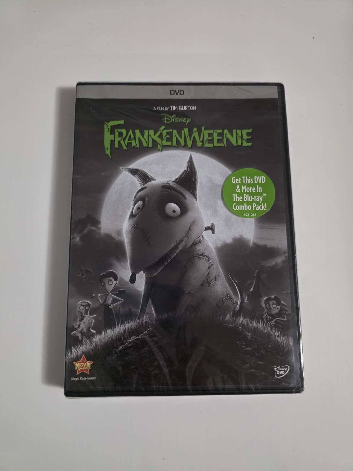 NEW SEALED Frankenweenie (DVD, 2012) Disney Tim Burton Movie NEW SEALED Frankenweenie (DVD, 2012) Disney Tim Burton Movie