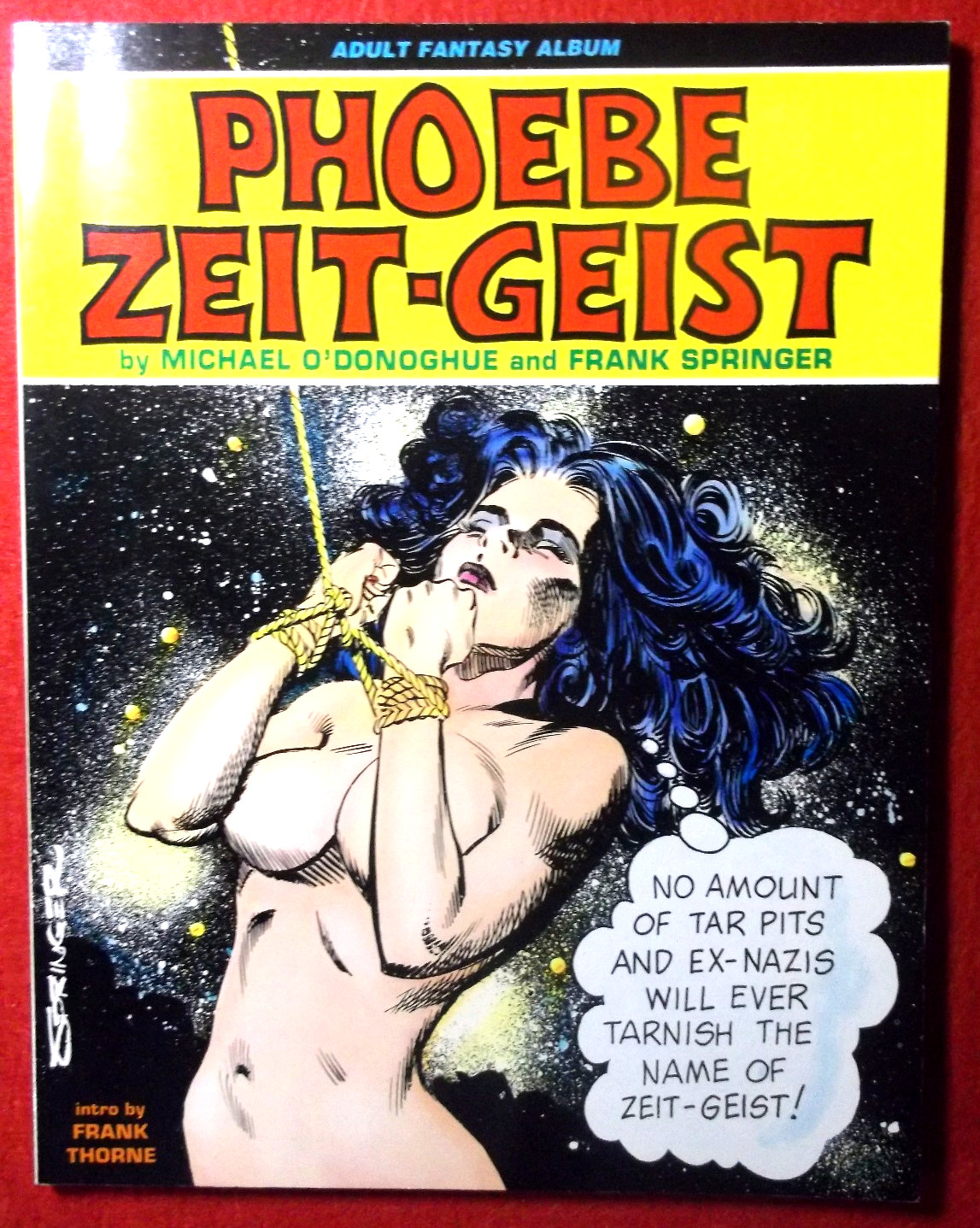 Phoebe Zeit-Geist Eclipse Comics 1986 Frank Springer Bondage Adult Fantasy Album Phoebe Zeit-Geist Eclipse Comics 1986 Frank Springer Bondage Adult Fantasy Album