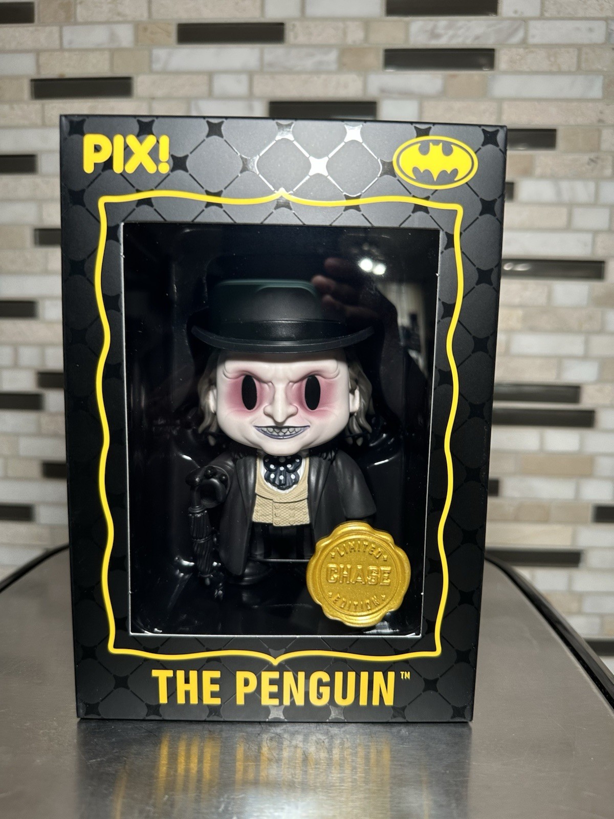 Thrilljoy Pix Batman The Penguin Limited Edition Chase Vinyl Figure Collectible Thrilljoy Pix Batman The Penguin Limited Edition Chase Vinyl Figure Collectible
