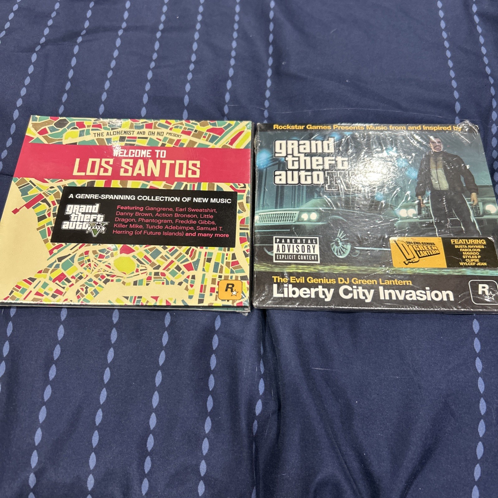 Welcome To Los Santos Grand Theft Auto V Cd 💿 Record LP 2015 Sealeds and 4djgre Welcome To Los Santos Grand Theft Auto V Cd 💿 Record LP 2015 Sealeds and 4djgre