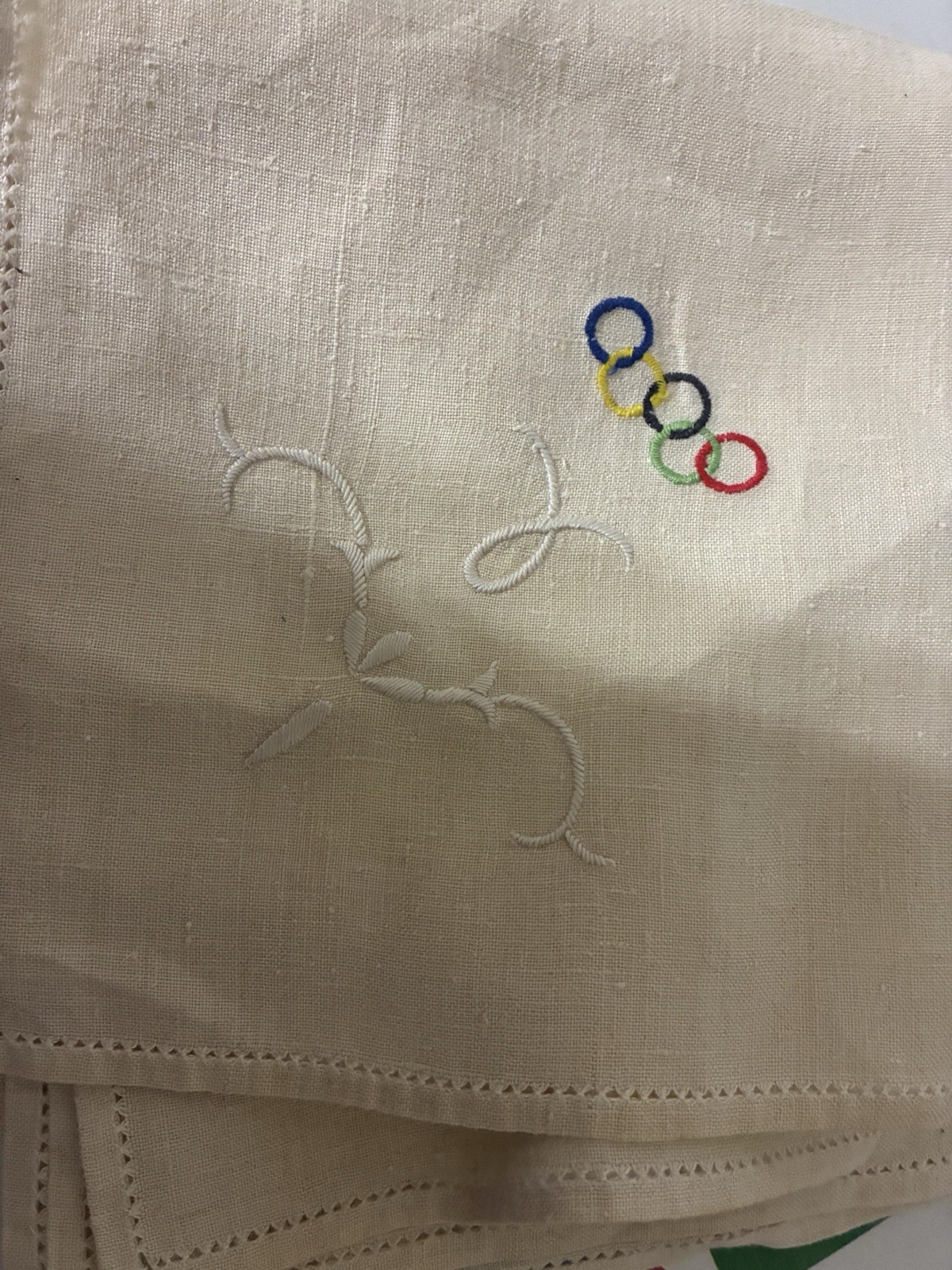 1936 Berlin Germany Olympic Handkerchief 1936 Berlin Germany Olympic Handkerchief