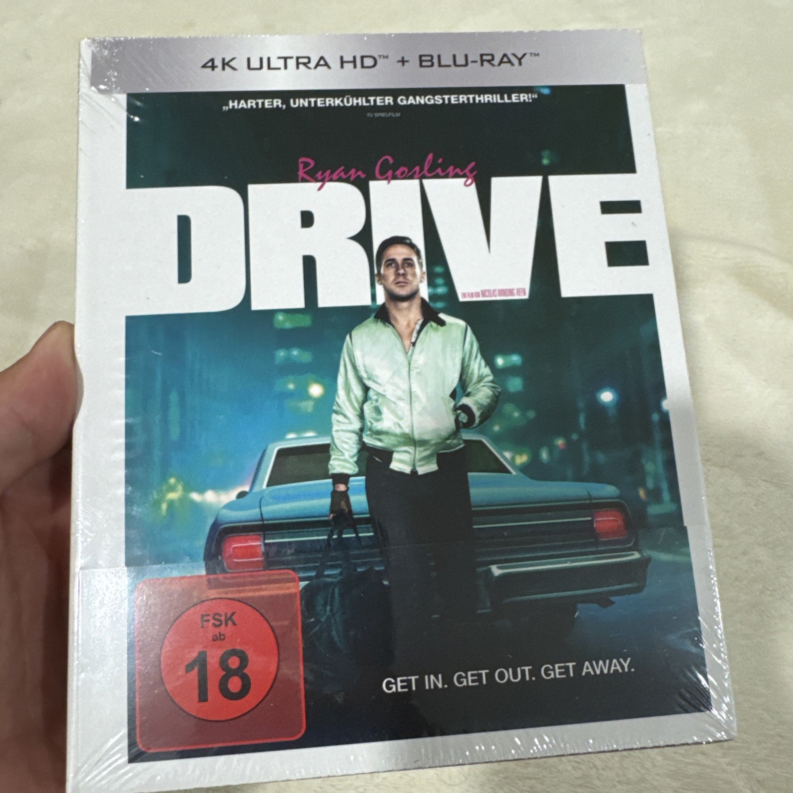 NEW Drive (2011) 4K Ultra HD + Blu-ray Limited Mediabook Edition German Import 
