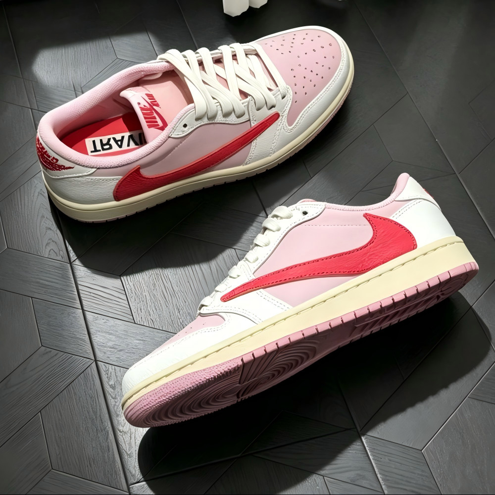 Travis Scott x Air Jordan 1 Low OG SP “Tropical Pink” IQ7604-101 Travis Scott x Air Jordan 1 Low OG SP “Tropical Pink” IQ7604-101
