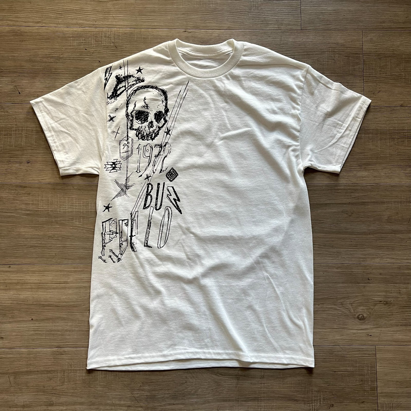 90s affliction style skull tee 90s affliction style skull tee