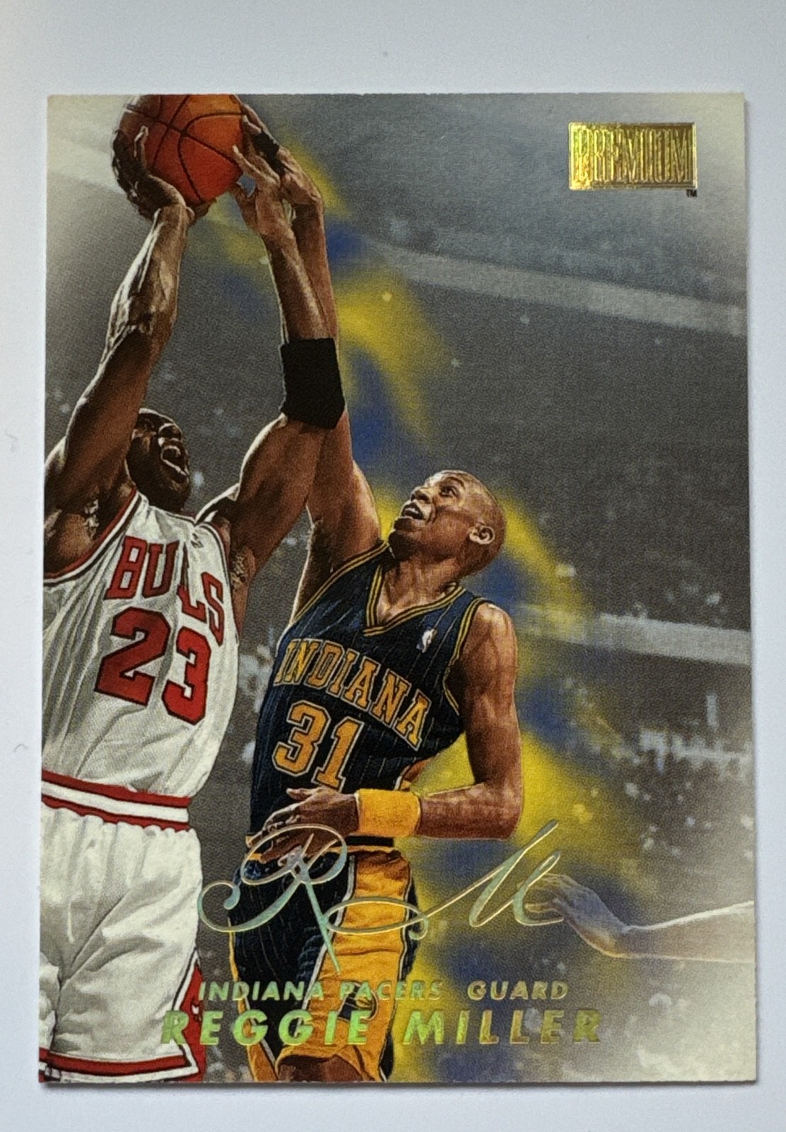 1998-99 Skybox Premium - Michael Jordan, Reggie Miller #67