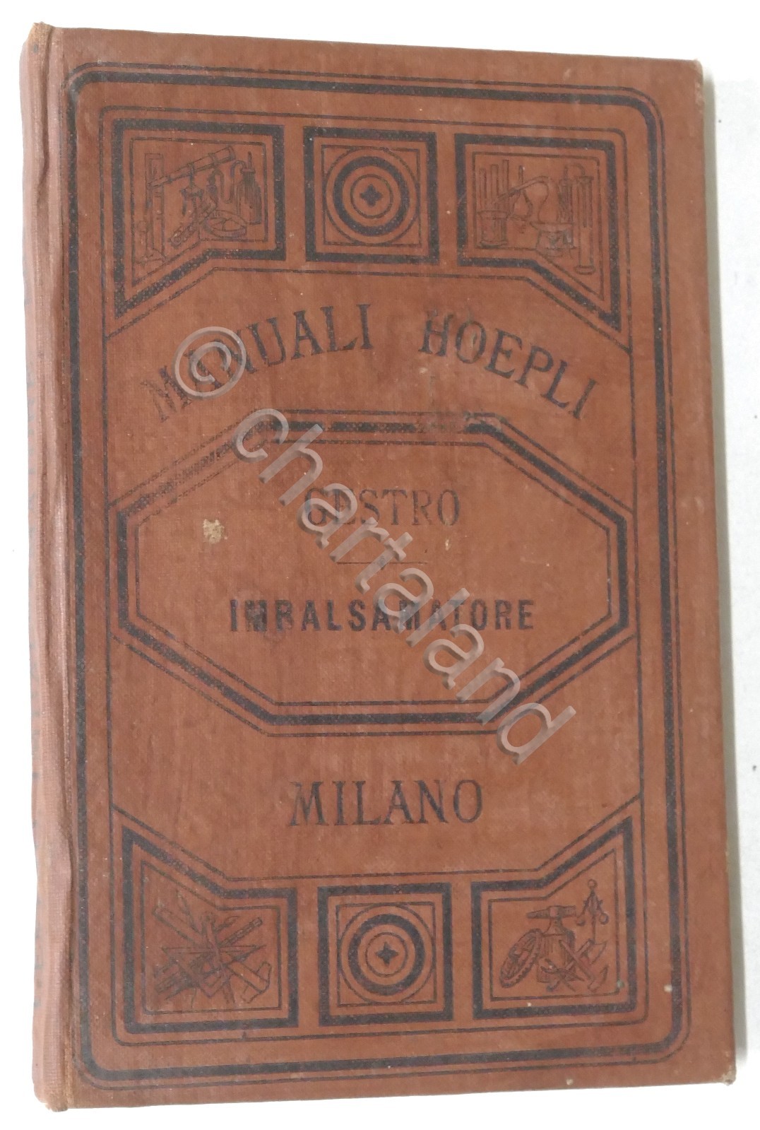 Manuali Hoepli - R. Gestro - Manuale del preparatore (o imbalsamatore) - 1883