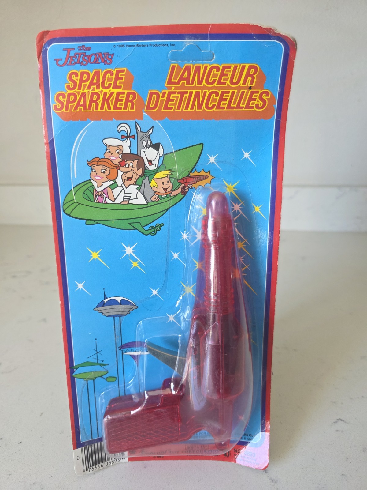 Rare Vintage 1985 NOS Imperial Hanna Barbera The Jetsons Space Sparker Toy Gun