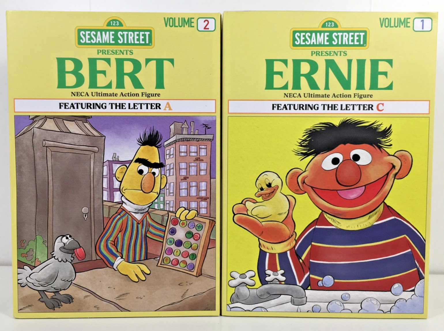 BERT & ERNIE - NECA SESAME STREET VOLUME 1 & 2 NEW LOT BERT & ERNIE - NECA SESAME STREET VOLUME 1 & 2 NEW LOT