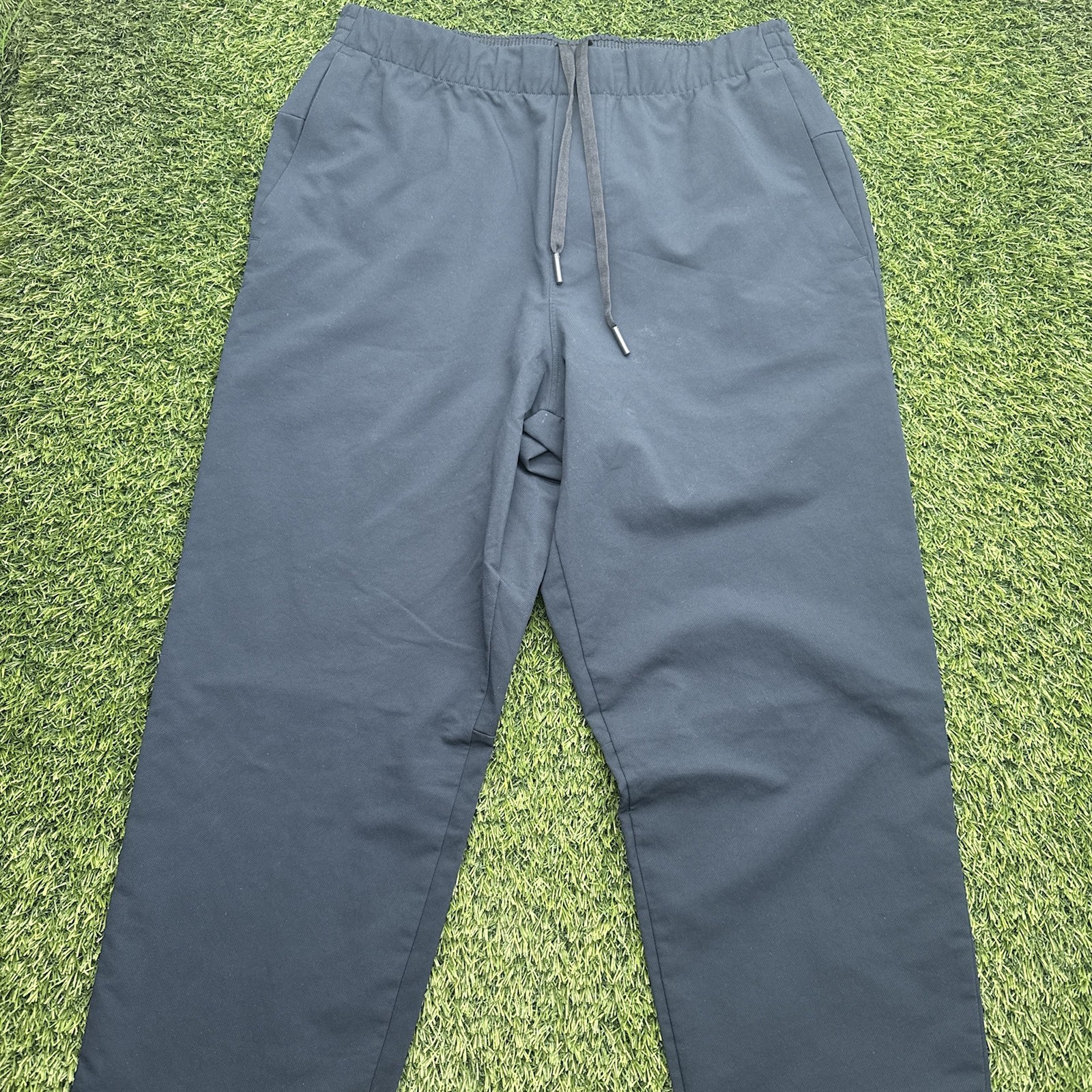 Lululemon New Venture Jogger Mens Small Black Drawstring Waist Athletic Lululemon New Venture Jogger Mens Small Black Drawstring Waist Athletic