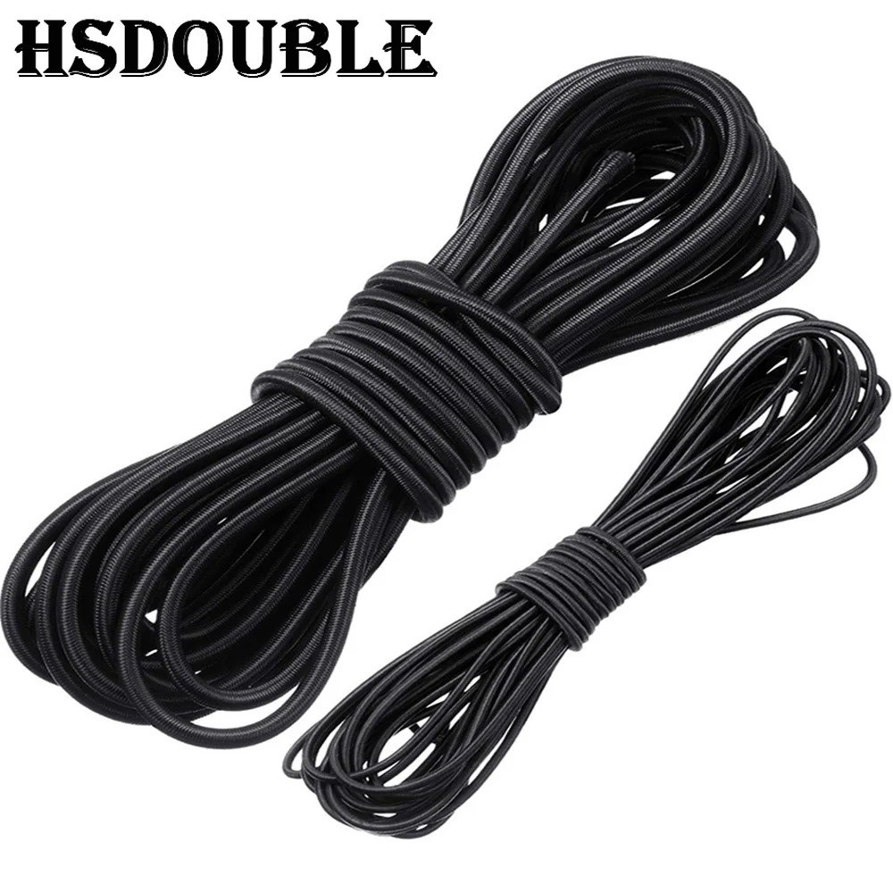 10M Multi-Use Elastic Bungee Cord Heavy Duty Shock Rope Tie Down Stretch Band 10M Multi-Use Elastic Bungee Cord Heavy Duty Shock Rope Tie Down Stretch Band