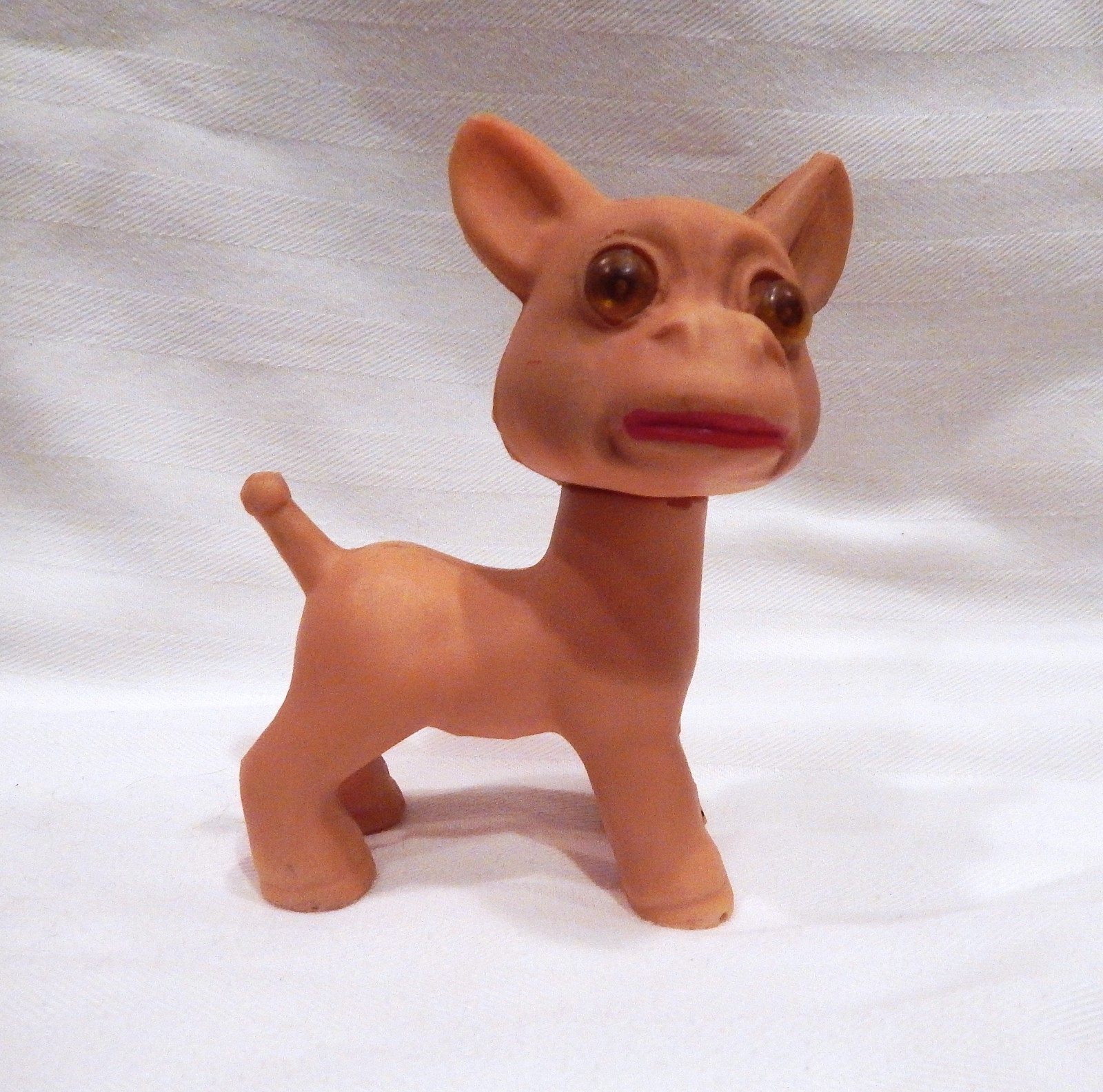 Vintage Very Rare Hairless Dog Troll Figure Japan 1960\'s