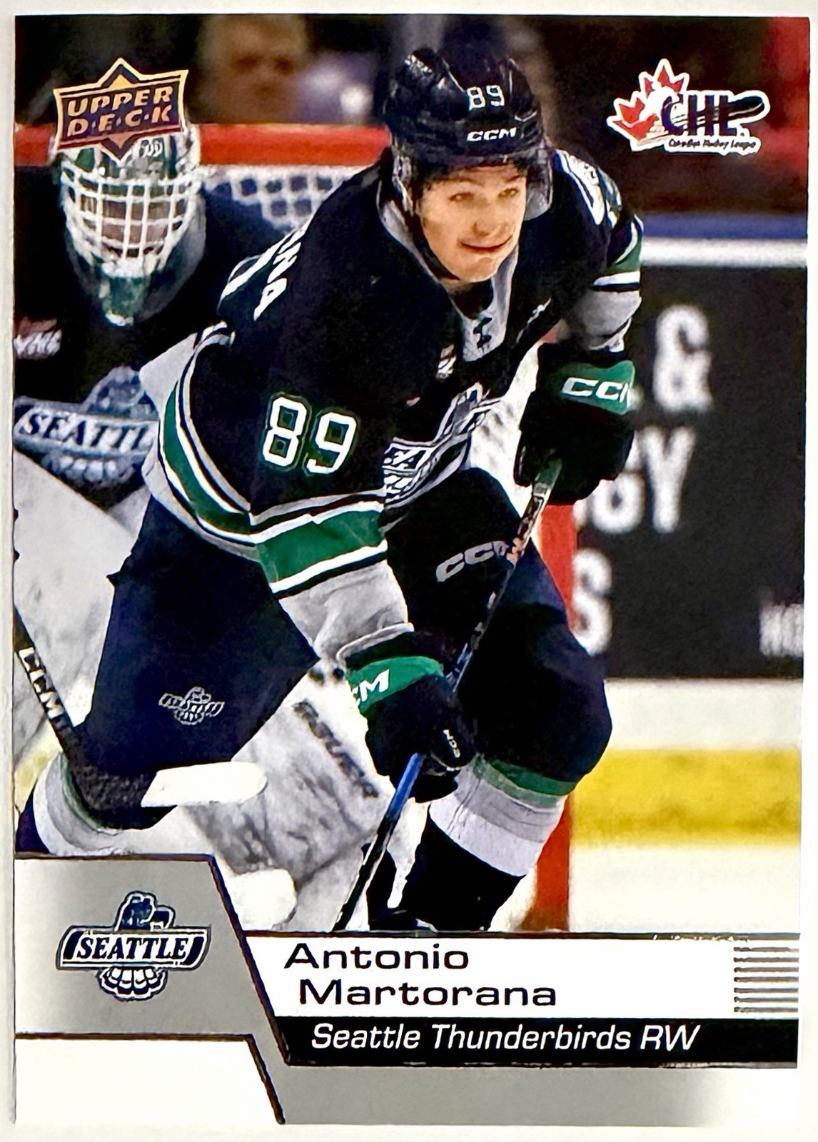Antonio Martorana 2025-26 Upper Deck CHL Stars #51 (RC) 2027 draft eligible Antonio Martorana 2025-26 Upper Deck CHL Stars #51 (RC) 2027 draft eligible