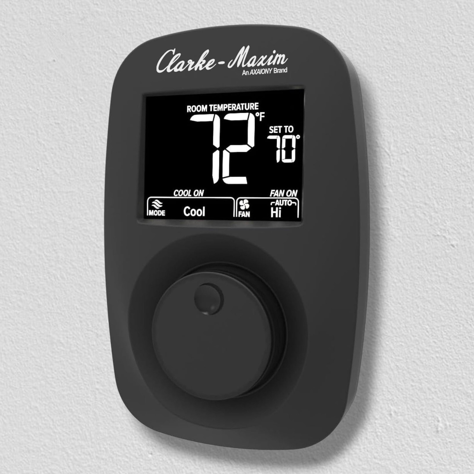 Coleman 9420-381 Heat/Cool Wall Thermostat - Digital, Black