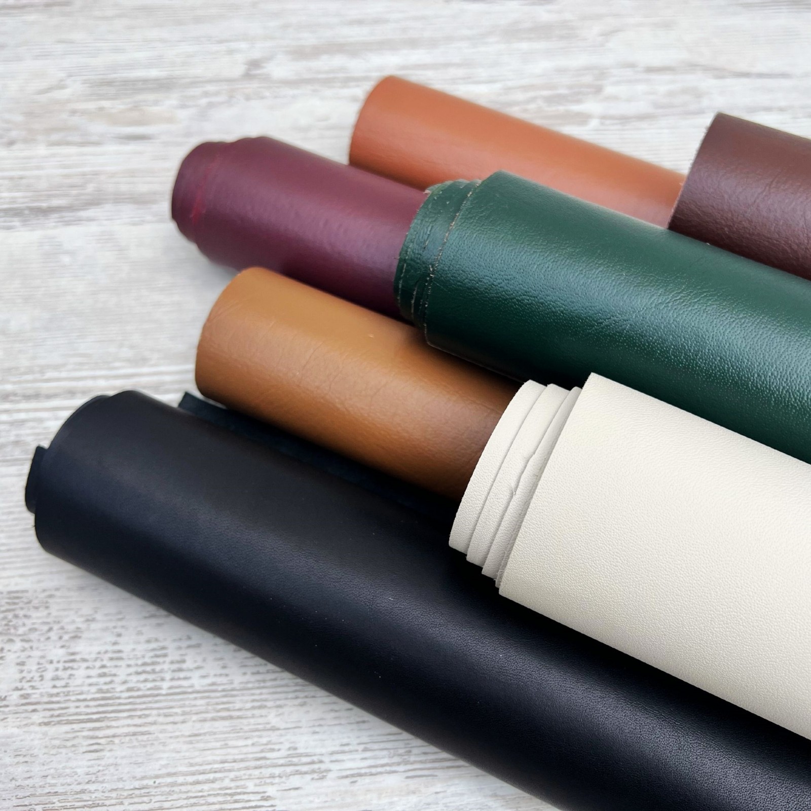 Leather Pieces Genuine Cowhide Craft Material Sheet For Crafts Tooling 1.25mm