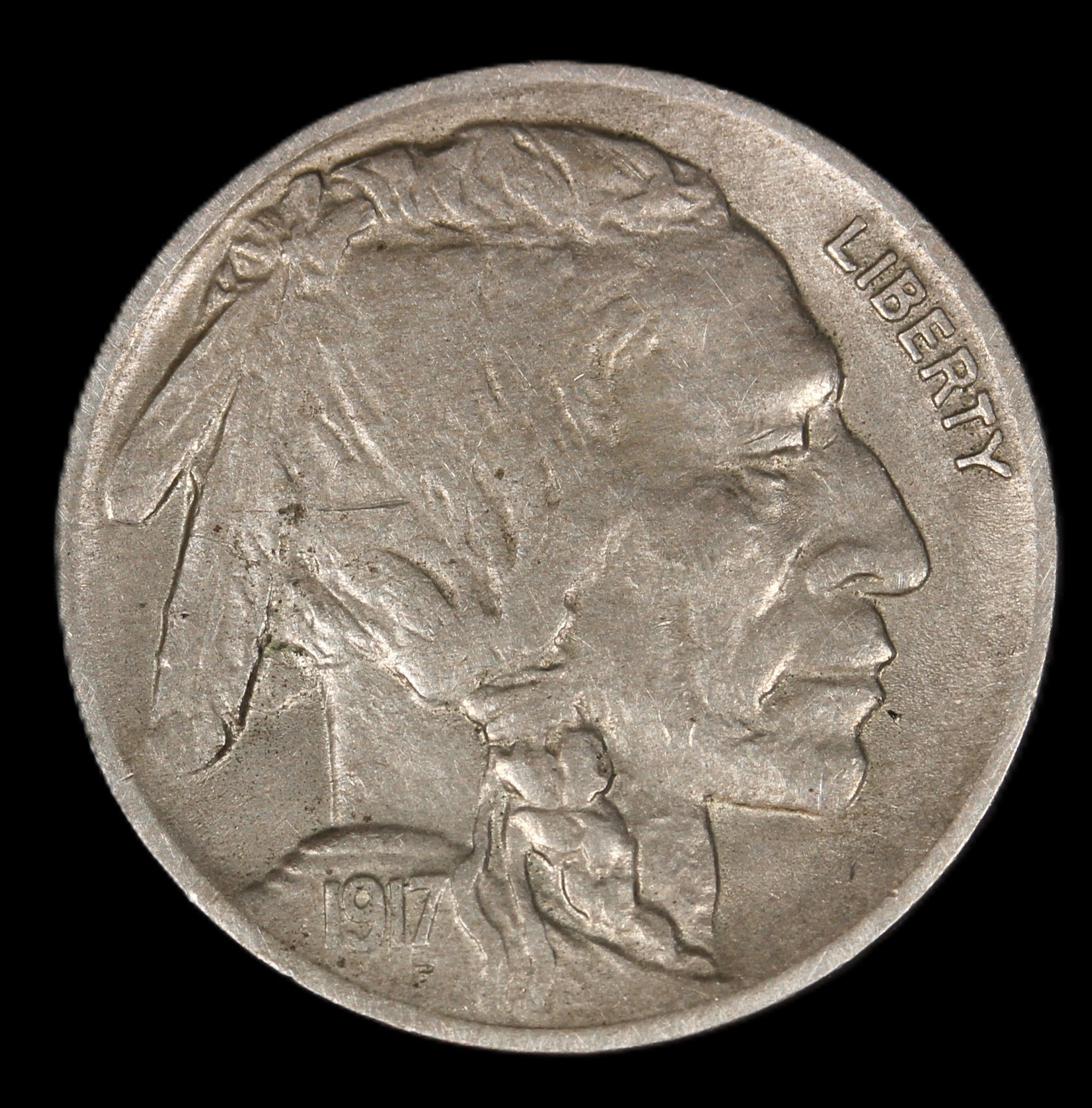1917-D 5C Buffalo Nickel- Choice VF- SMH -SMH-2429 1917-D 5C Buffalo Nickel- Choice VF- SMH -SMH-2429