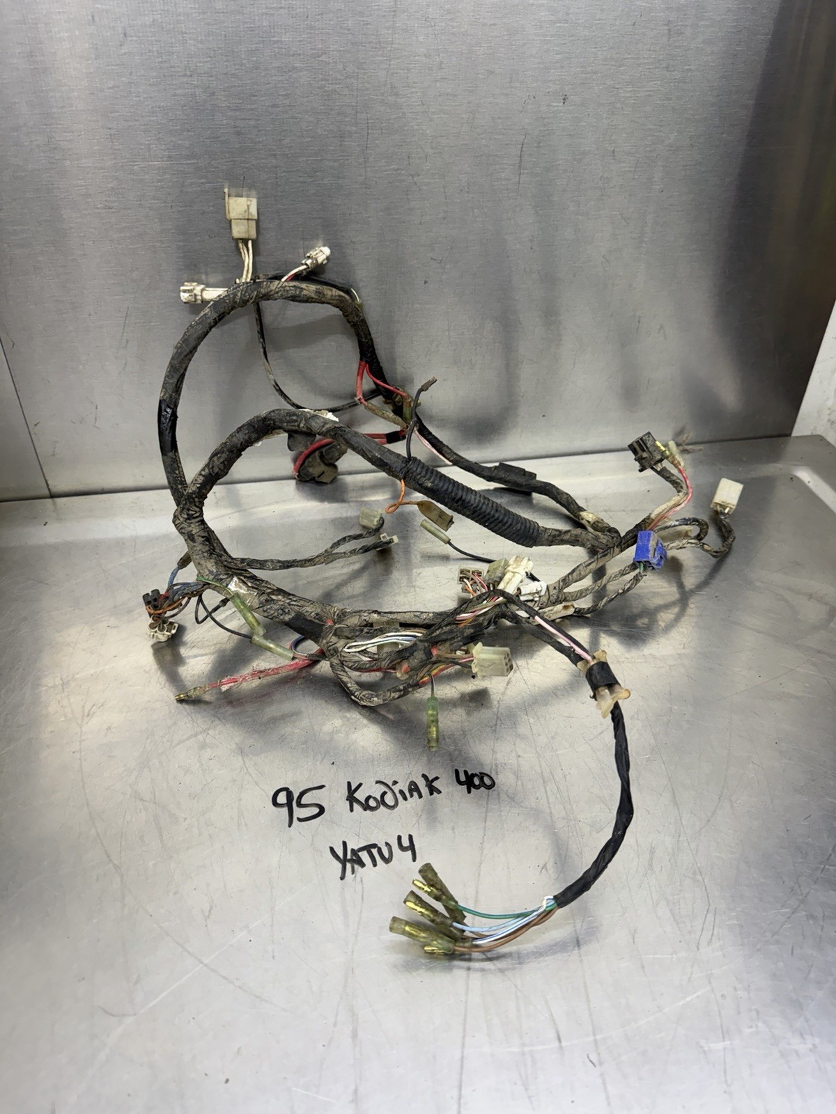 93 94 95 Oem Yamaha Kodiak 400 YFM400FW 4x4 Main Engine Wiring Harness 93 94 95 Oem Yamaha Kodiak 400 YFM400FW 4x4 Main Engine Wiring Harness