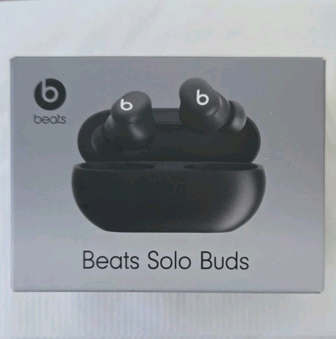 Beats Solo Buds True Wireless Earbuds Matte Black 18Hr NEW Sealed