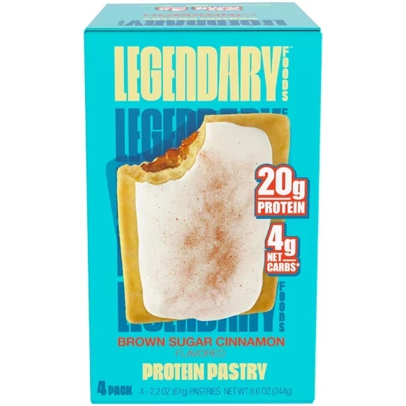 Legendary Foods Protein Pastry-Brown Sugar Cinnamon 4(Packs) New And Fresh Stock Legendary Foods Protein Pastry-Brown Sugar Cinnamon 4(Packs) New And Fresh Stock