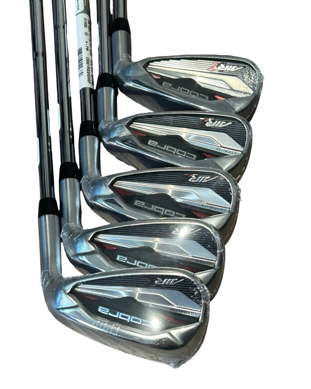 Cobra Air X Ultralite Iron Set 6-PW Right Handed Steel Shaft Stiff Brand New Cobra Air X Ultralite Iron Set 6-PW Right Handed Steel Shaft Stiff Brand New