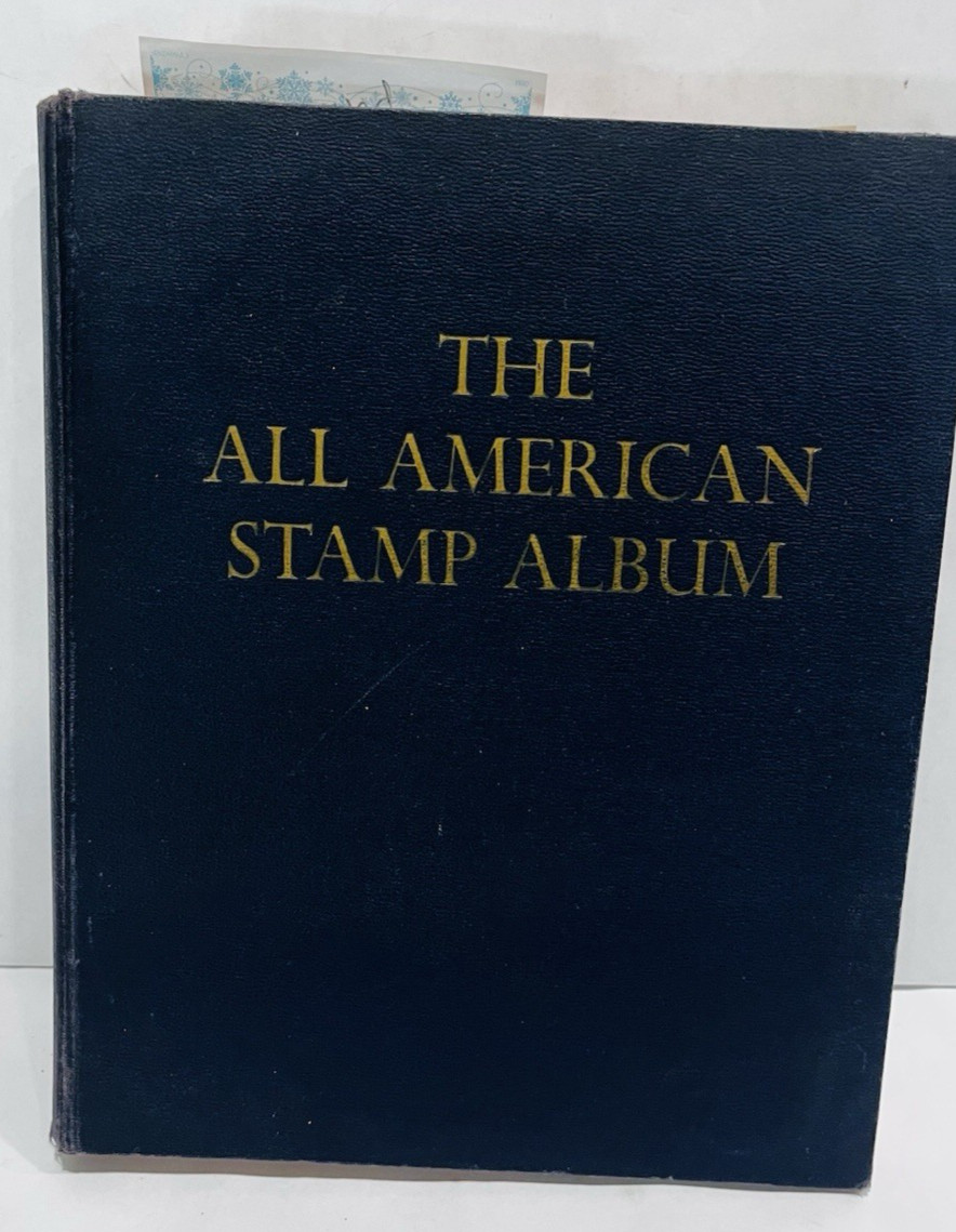 Minkus The All American US Stamp Album NOT COMPLETE 1960 Collectible BIN 67 Minkus The All American US Stamp Album NOT COMPLETE 1960 Collectible BIN 67