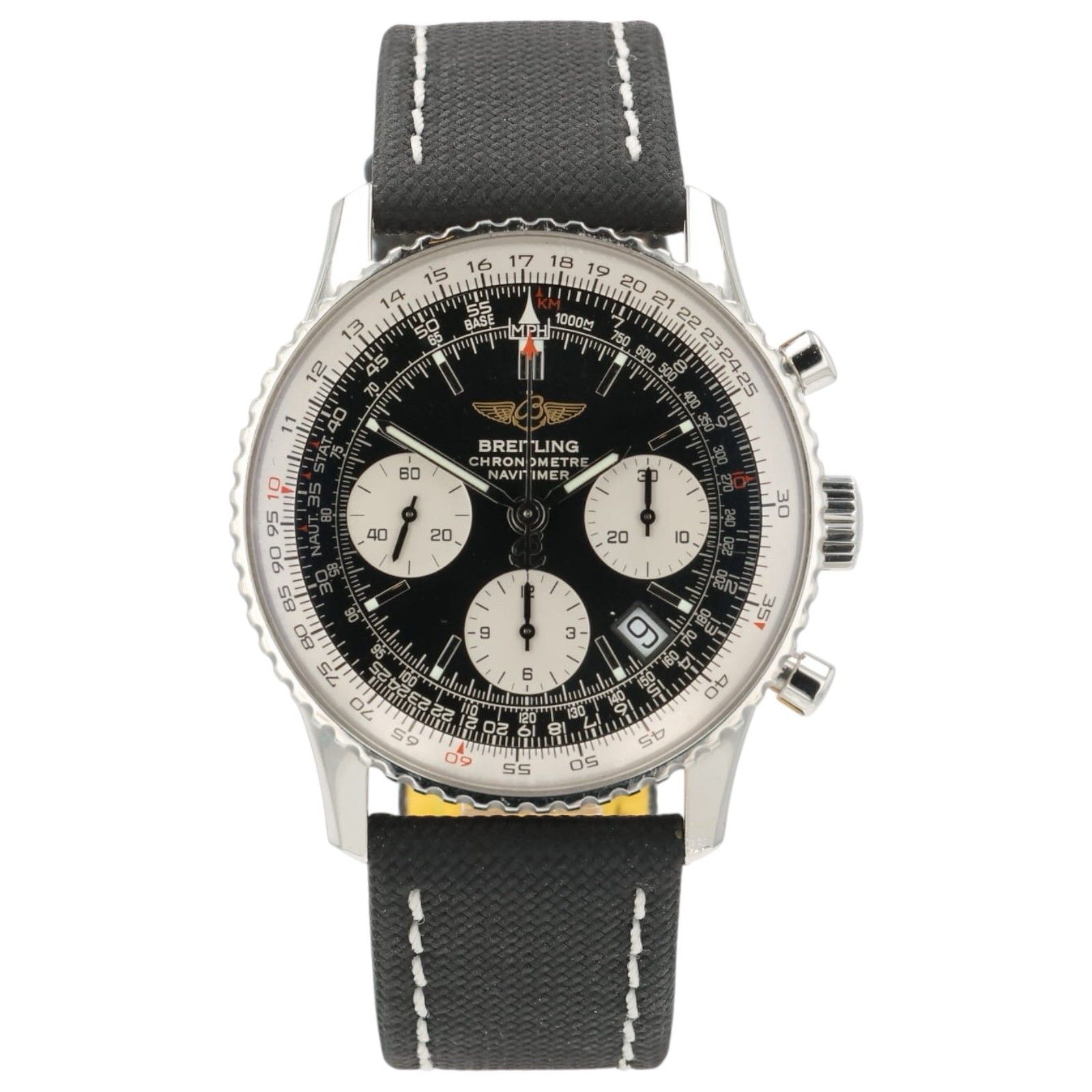 Breitling Navitimer Black Dial Stainless Steel 41mm Automatic Men’s Watch A23322