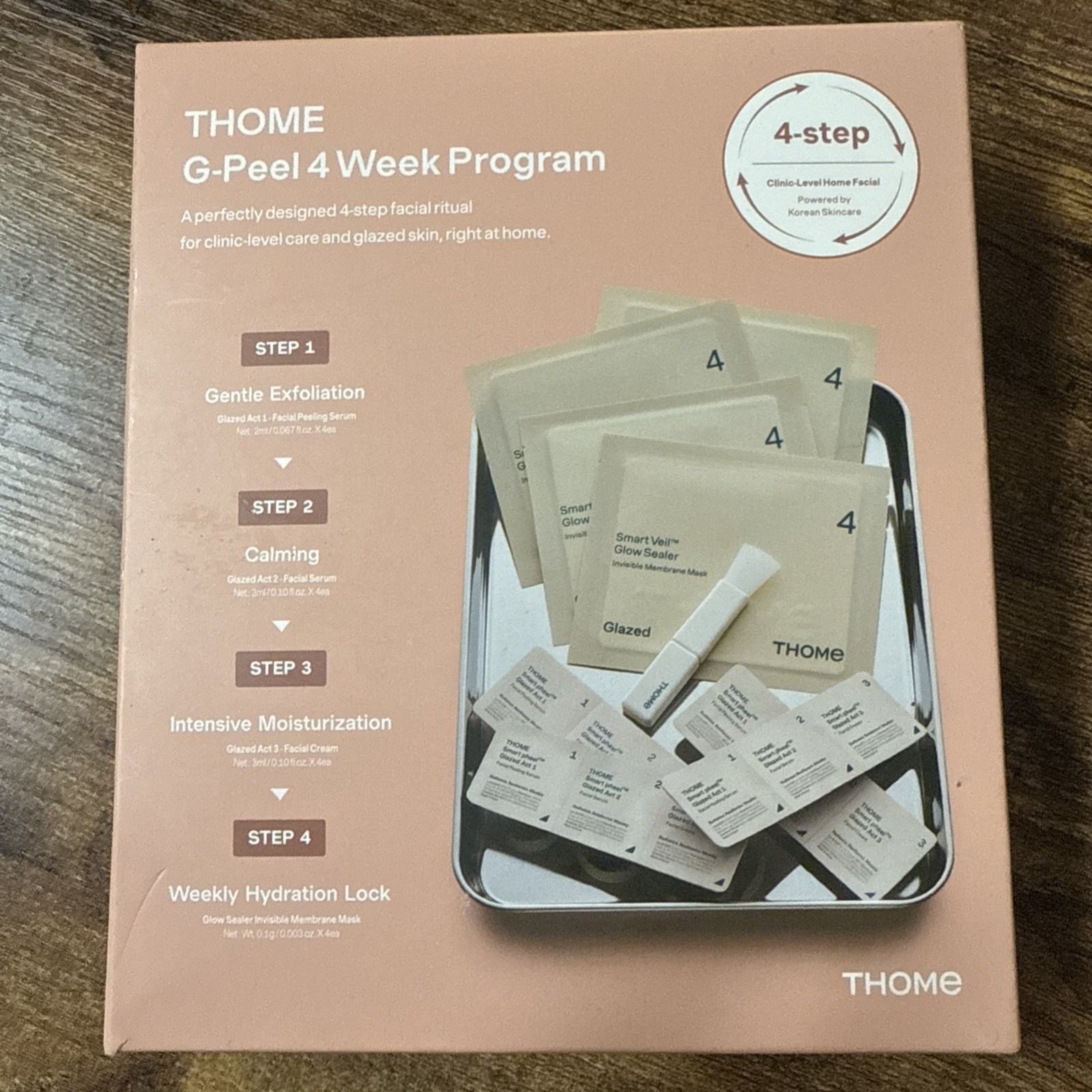 THOME G-Peel 4 Week Program For Clinic Level Glazed Skin At Home THOME G-Peel 4 Week Program For Clinic Level Glazed Skin At Home
