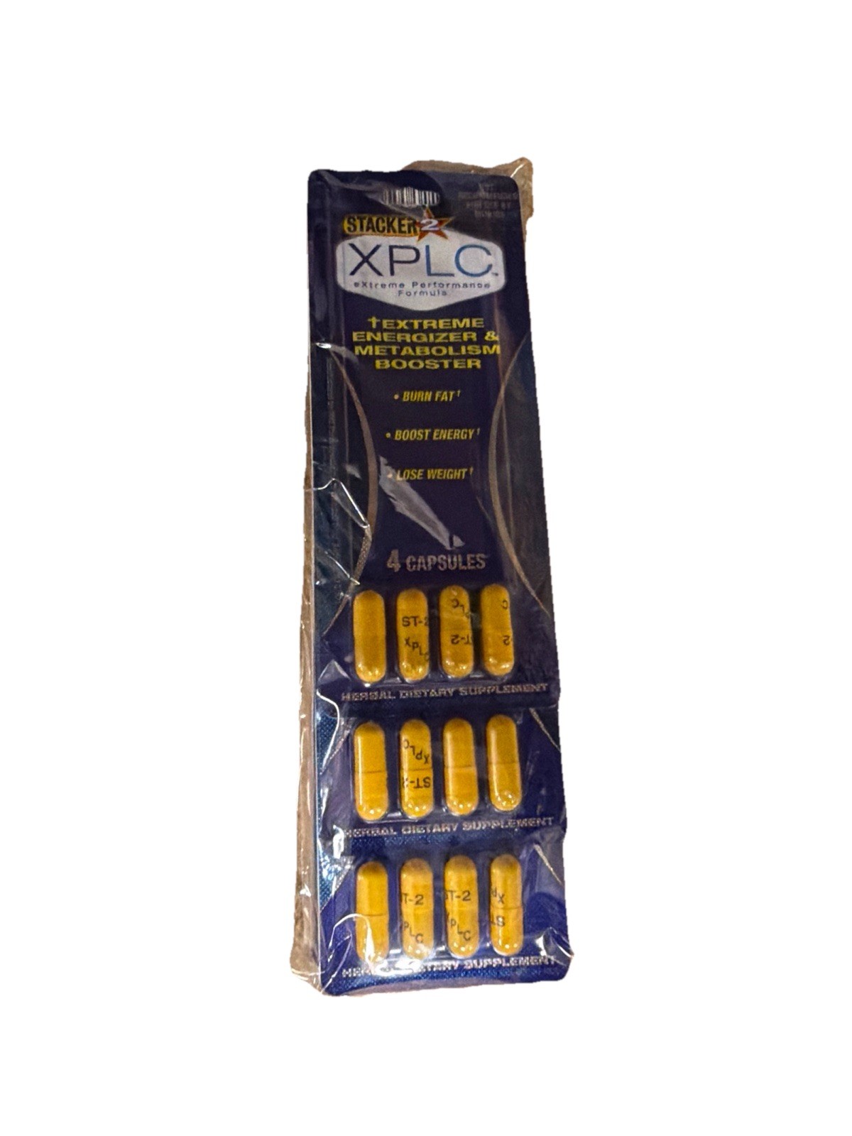 Stacker Two 2 XPLC Herbal Dietary 12 X 4 = 48 Capsules Total Stacker Two 2 XPLC Herbal Dietary 12 X 4 = 48 Capsules Total