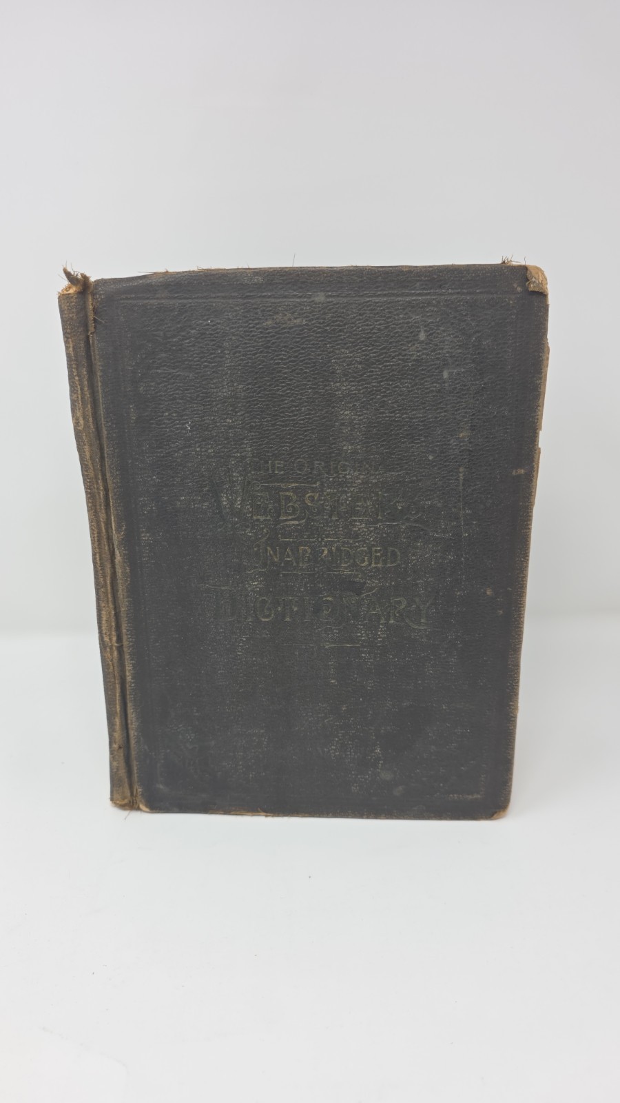 Antique 1891 The Original Webster's Unabridged Dictionary - Book History Antique 1891 The Original Webster's Unabridged Dictionary - Book History