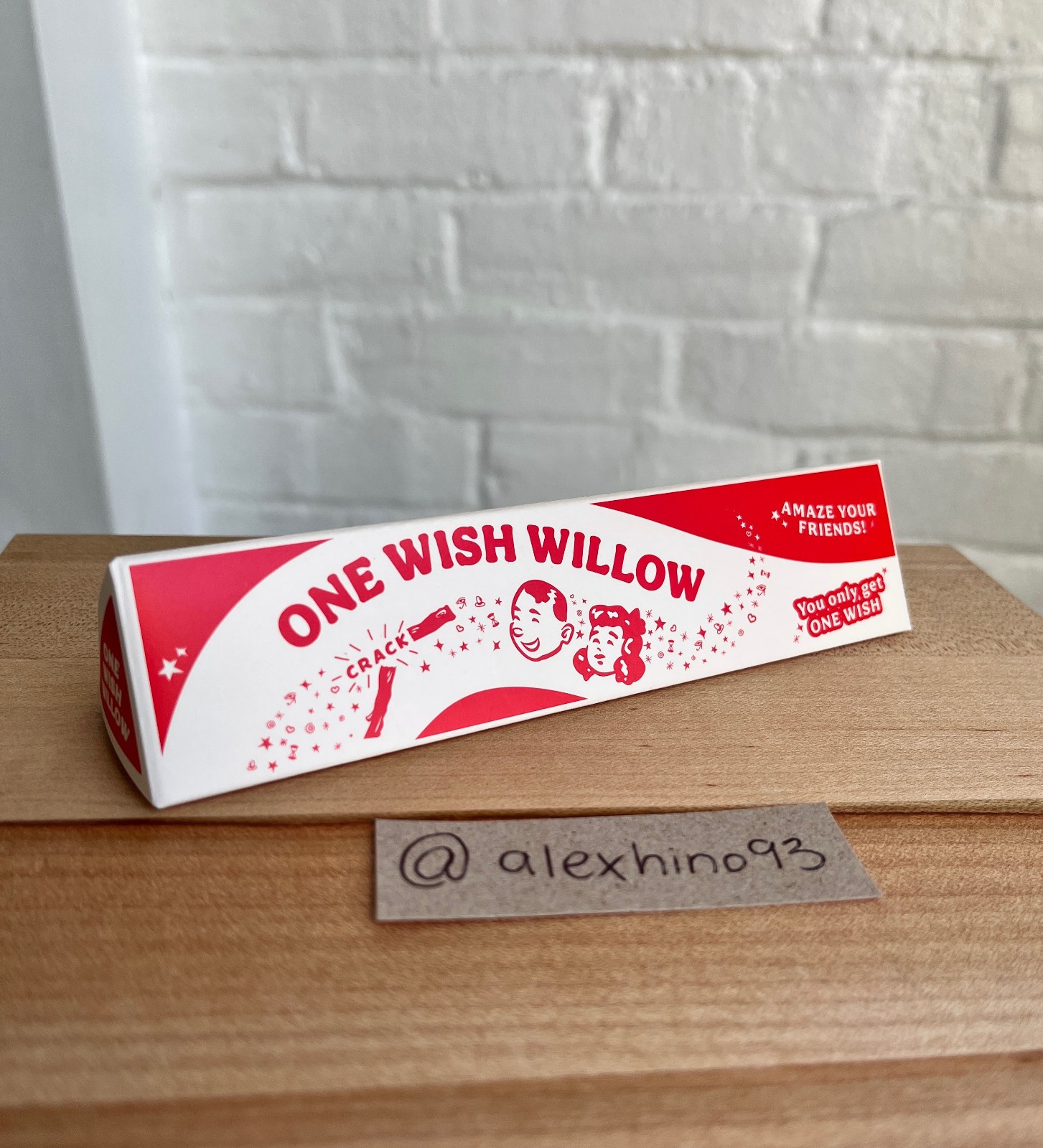 Obsession One Wish Willow - Authentic Movie Promotional Item - Factory Sealed