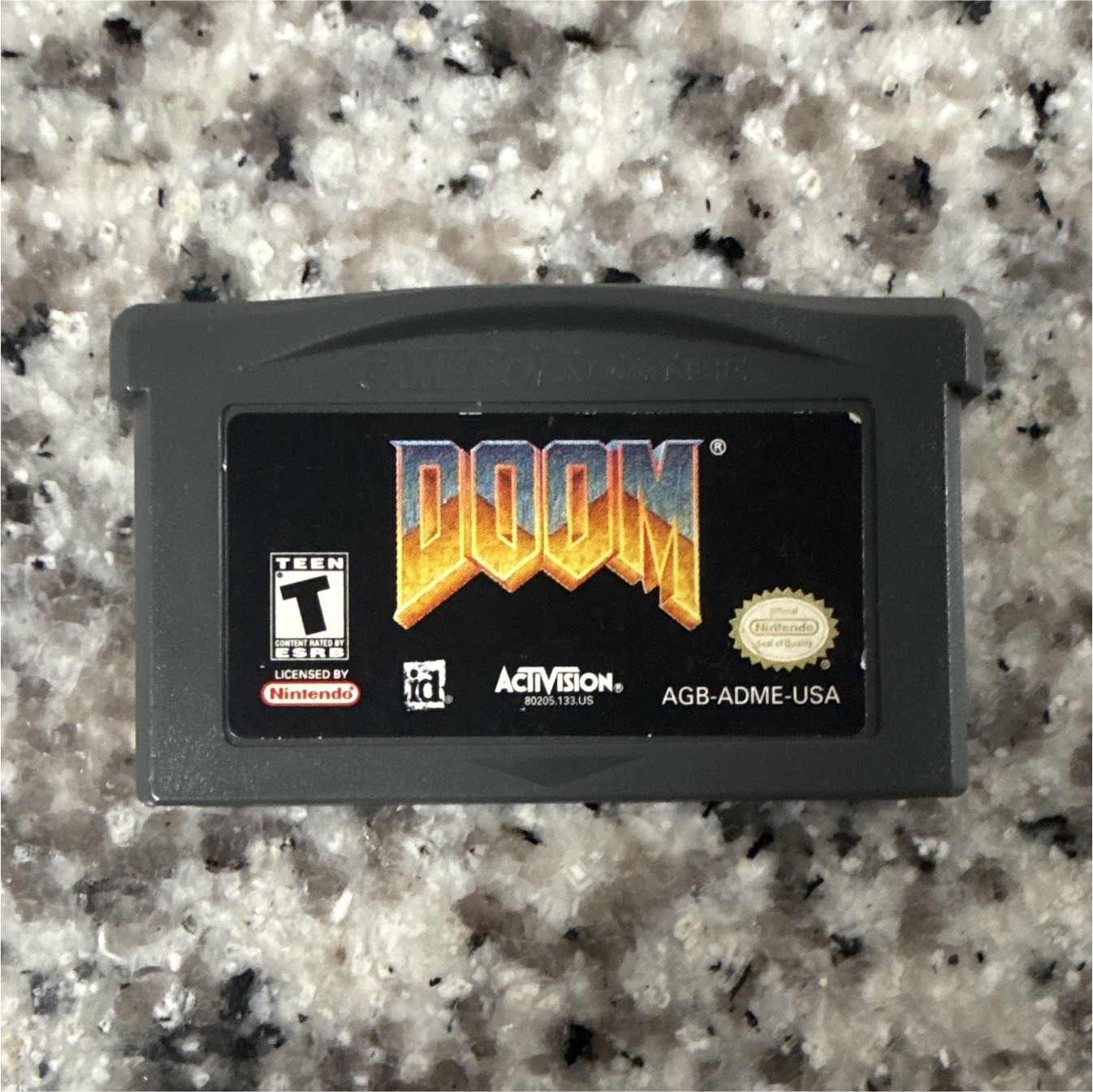Activision Doom (2001) Nintendo Game Boy Advance GBA