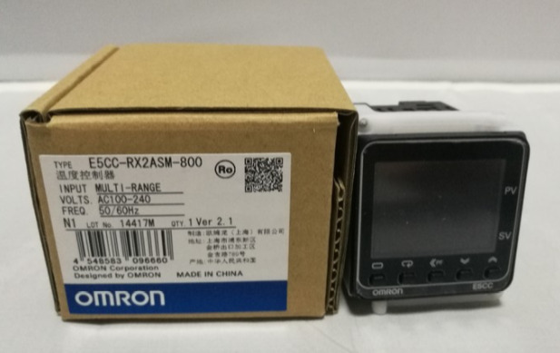 OMRON E5CC-RX2ASM-800 Temperature Controller 100-240VAC E5CCRX2ASM80 New In Box