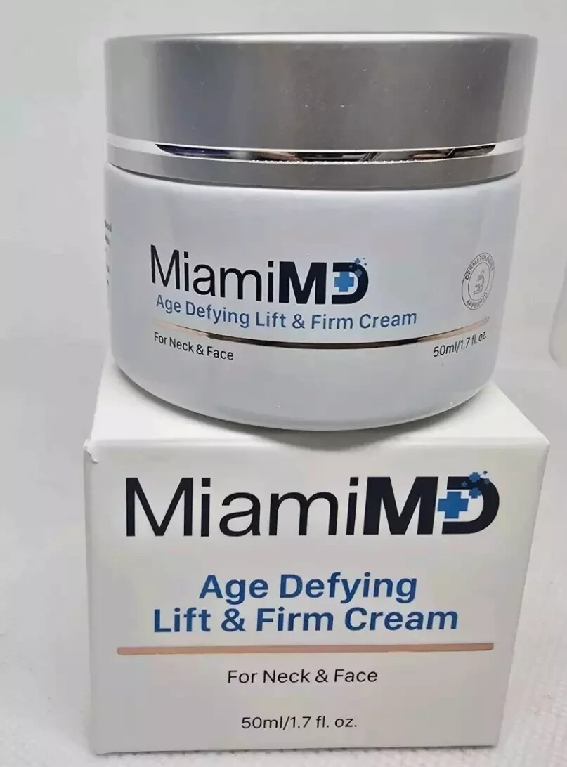 MiamiMD Miami MD Age Defying Lift & Firm Cream For Neck & Face 50ml/1.7oz JUMBO MiamiMD Miami MD Age Defying Lift & Firm Cream For Neck & Face 50ml/1.7oz JUMBO
