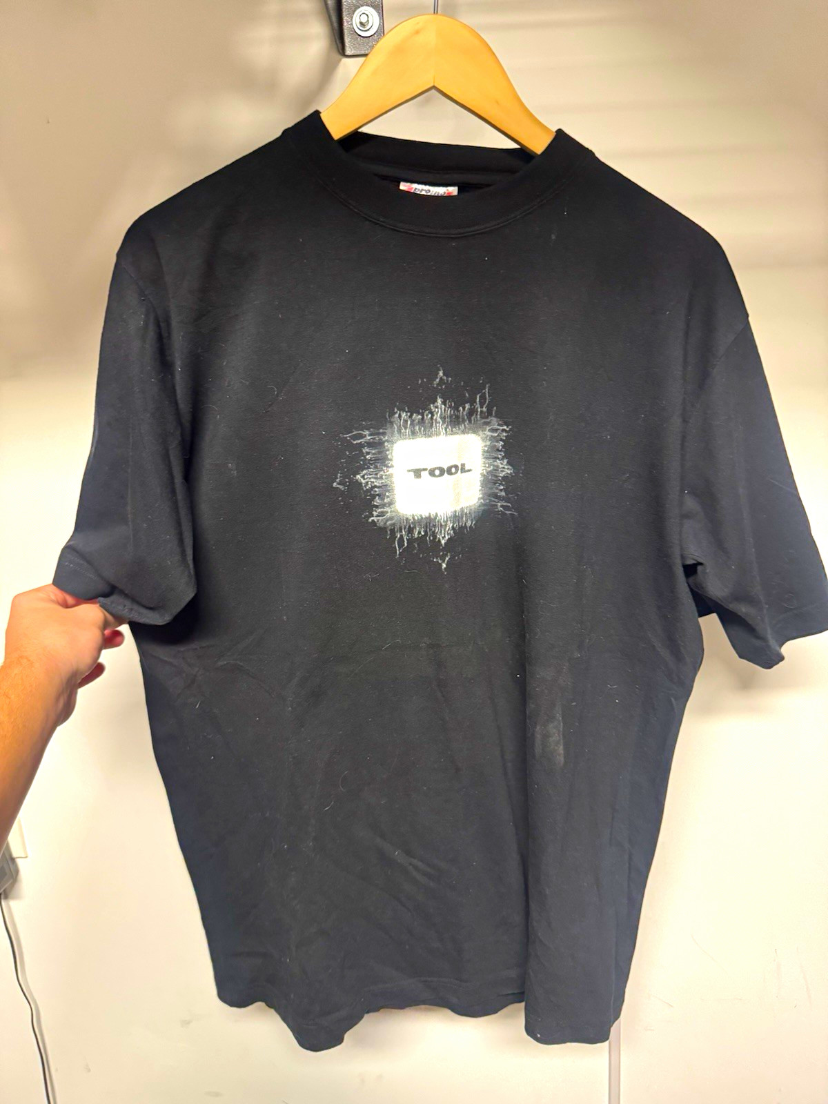 90s tool anemia Promo Stars Double-Side Black Graphic Print Tee Men’s XL Cotton 90s tool anemia Promo Stars Double-Side Black Graphic Print Tee Men’s XL Cotton