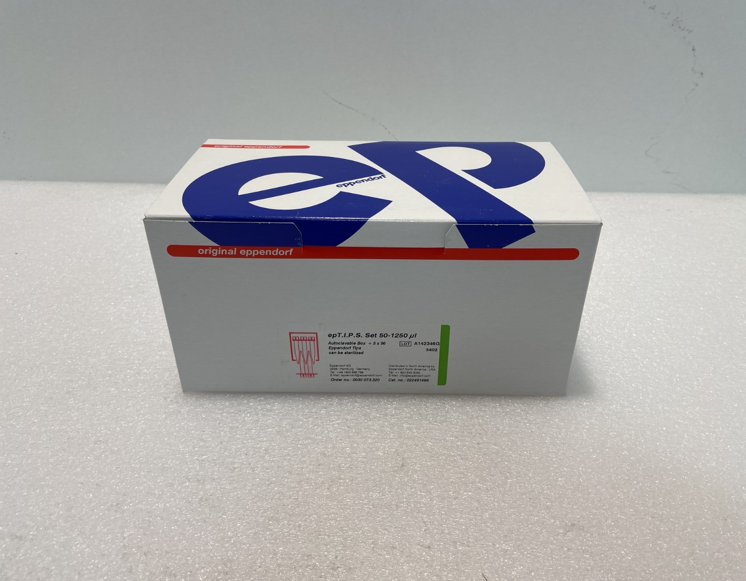 Eppendorf 022491466 epT.I.P.S. Set, 50 - 1250uL Eppendorf 022491466 epT.I.P.S. Set, 50 - 1250uL