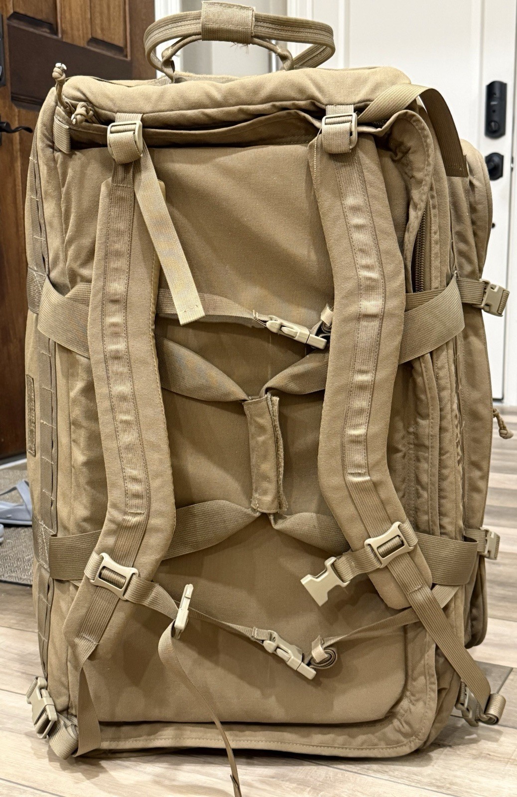 USMC Force Protector Gear Deployer 65 USGI Deployment Bag on Wheels COLLAPSIBLE USMC Force Protector Gear Deployer 65 USGI Deployment Bag on Wheels COLLAPSIBLE
