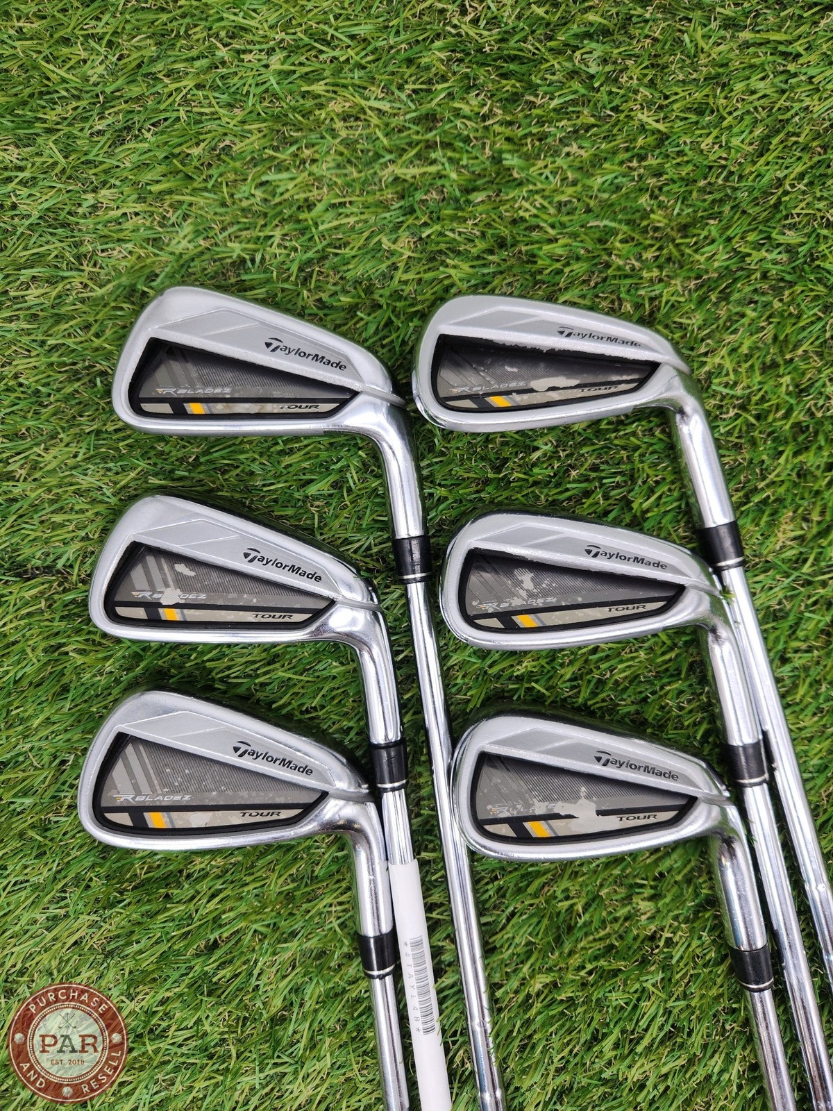 2013 TAYLORMADE RBLADEZ TOUR IRON SET 6-GW REG KBS TOUR-R GOOD