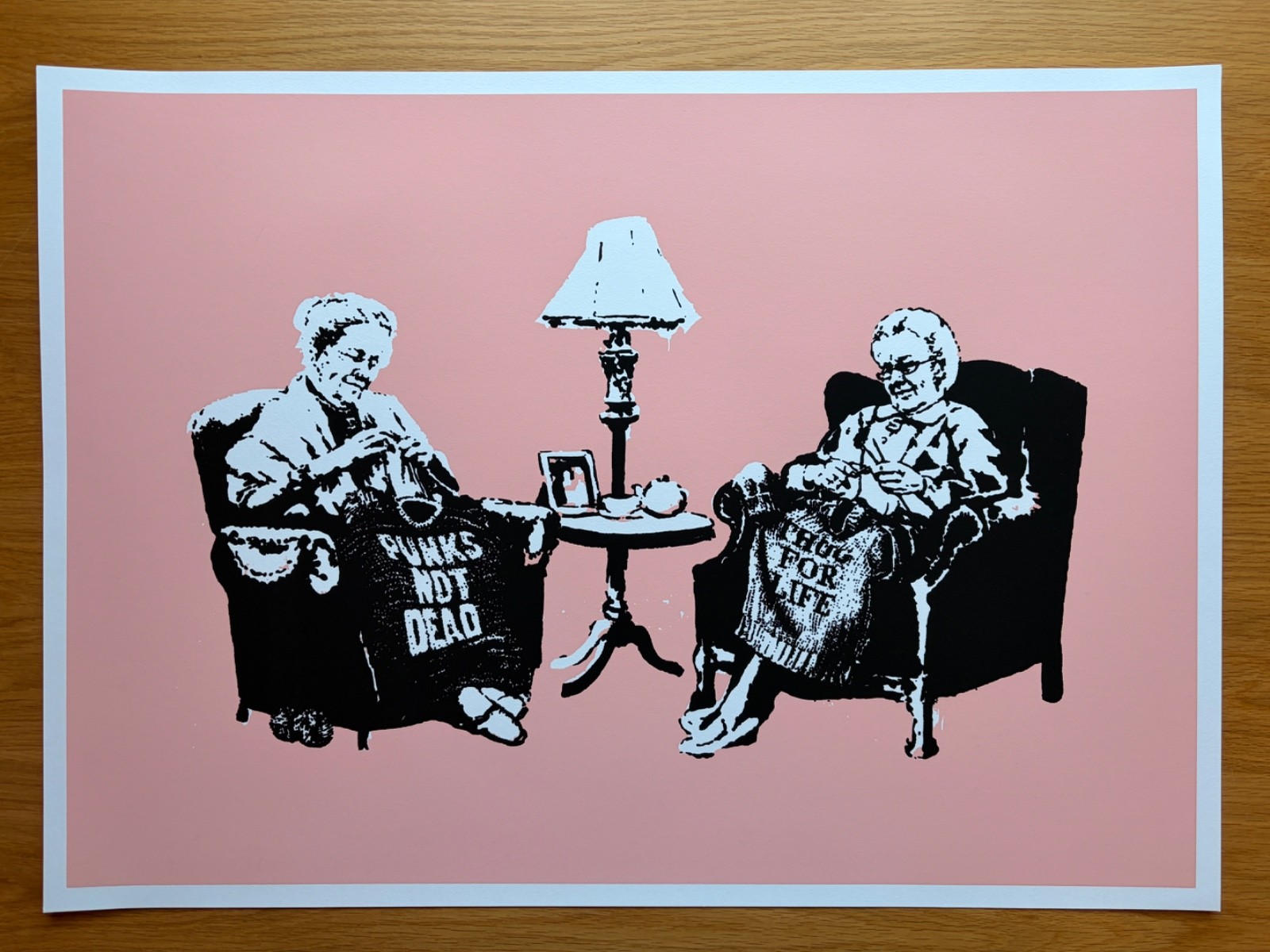 Authentic West Country Prince - Banksy - Grannies /500