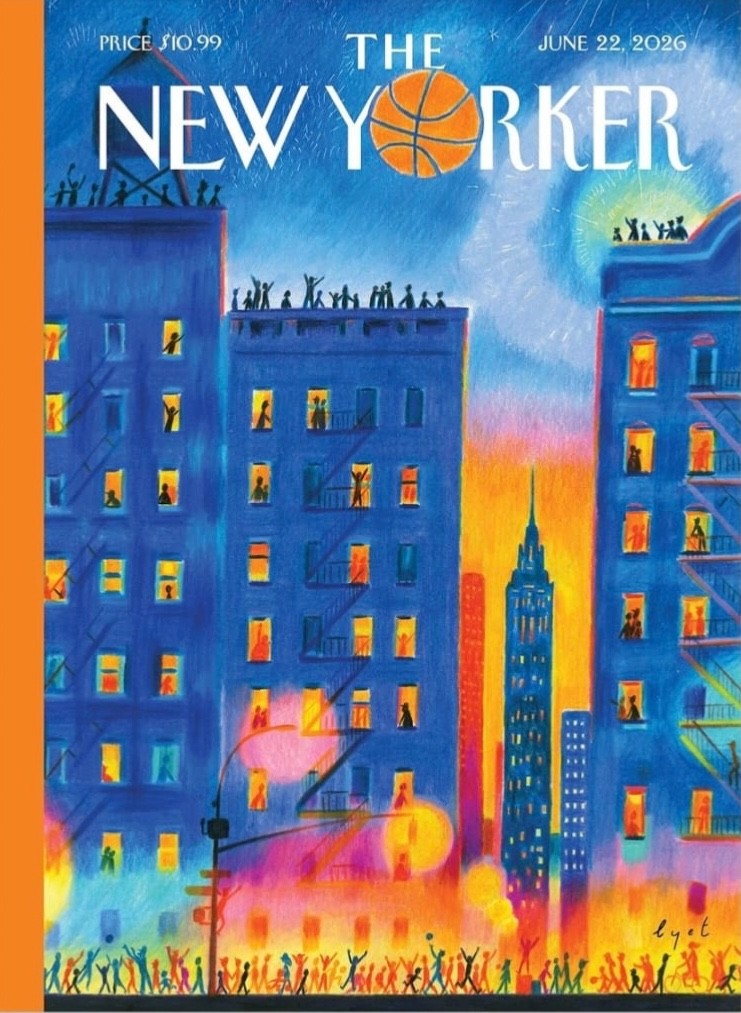 NY KNICKS - THE NEW YORKER MAGAZINE - JUNE 2026 AFTER THE COMEBACK NY KNICKS - THE NEW YORKER MAGAZINE - JUNE 2026 AFTER THE COMEBACK