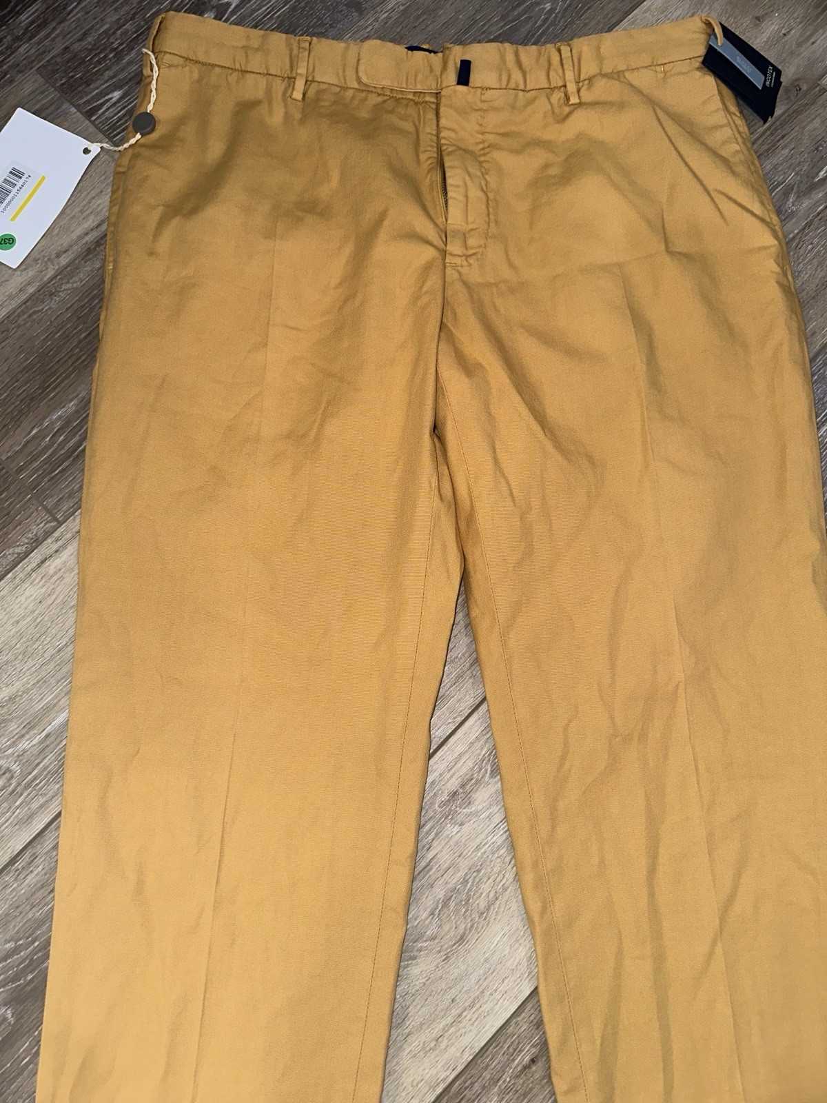 Incotex Chinolino Pants Men’s EU 54 Slim Fit Tan Unhemmed NWT Cotton Blnd Incotex Chinolino Pants Men’s EU 54 Slim Fit Tan Unhemmed NWT Cotton Blnd