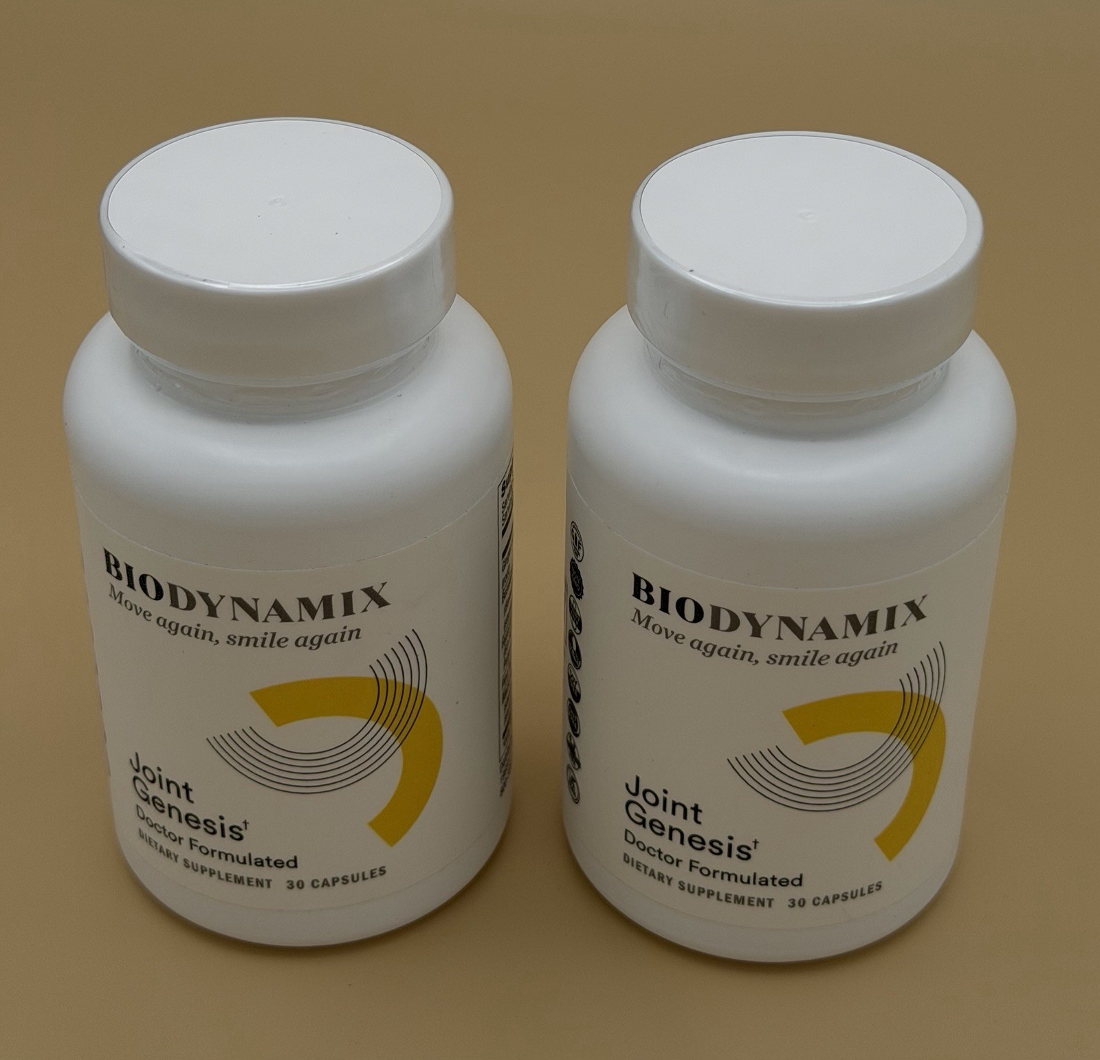 BioDynamix Joint Genesis Joint Support 30 Capsules Lot of 2 Exp 11/2027 BioDynamix Joint Genesis Joint Support 30 Capsules Lot of 2 Exp 11/2027