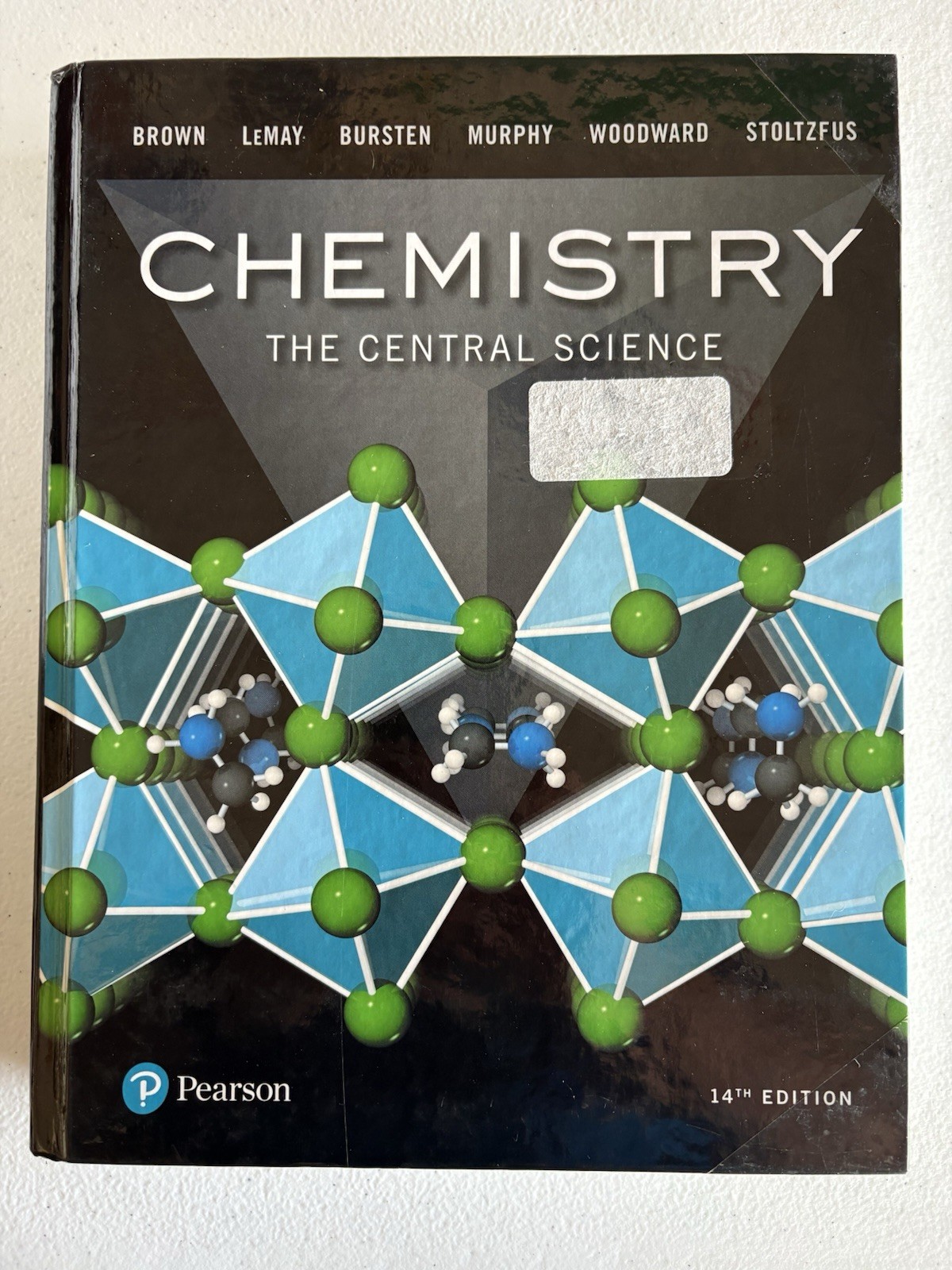 Pearson Chemistry: The Central Science 14th Edition Brown LeMay Bursten Hardcov…