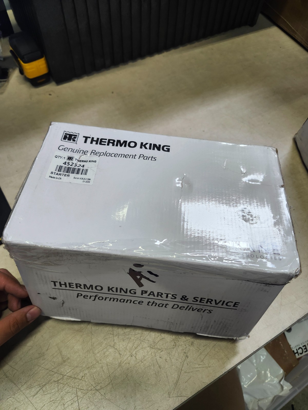 Thermo King 45-2324 Starter 4 Cylinder Tier