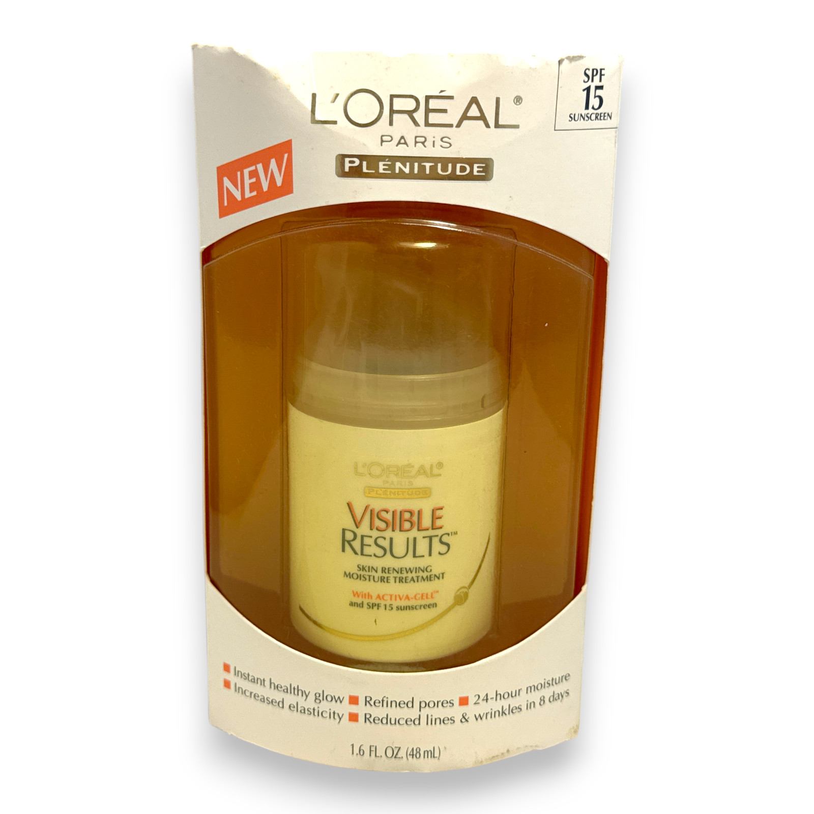 L\'Oreal Plenitude Visible Results Skin Renewing Moisture Treatment SPF 15 1.6oz L\'Oreal Plenitude Visible Results Skin Renewing Moisture Treatment SPF 15 1.6oz