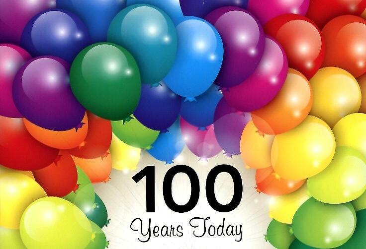 Age 100 Years Today - 00814-1 Age 100 Years Today - 00814-1
