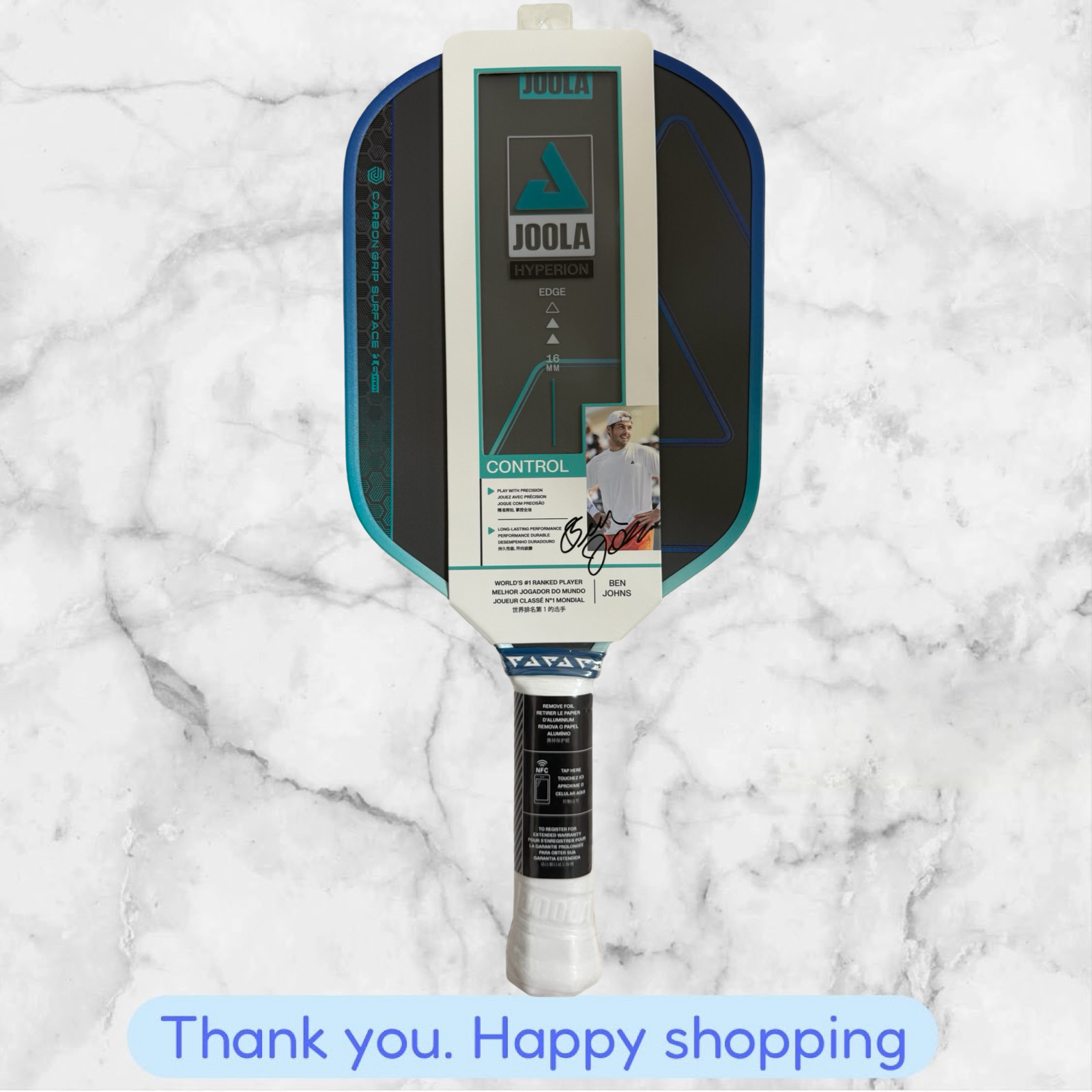 Joola Hyperion Vision 16mm Siren Teal (Global) DSG Exclusive 600503 NEW SHIPPING Joola Hyperion Vision 16mm Siren Teal (Global) DSG Exclusive 600503 NEW SHIPPING