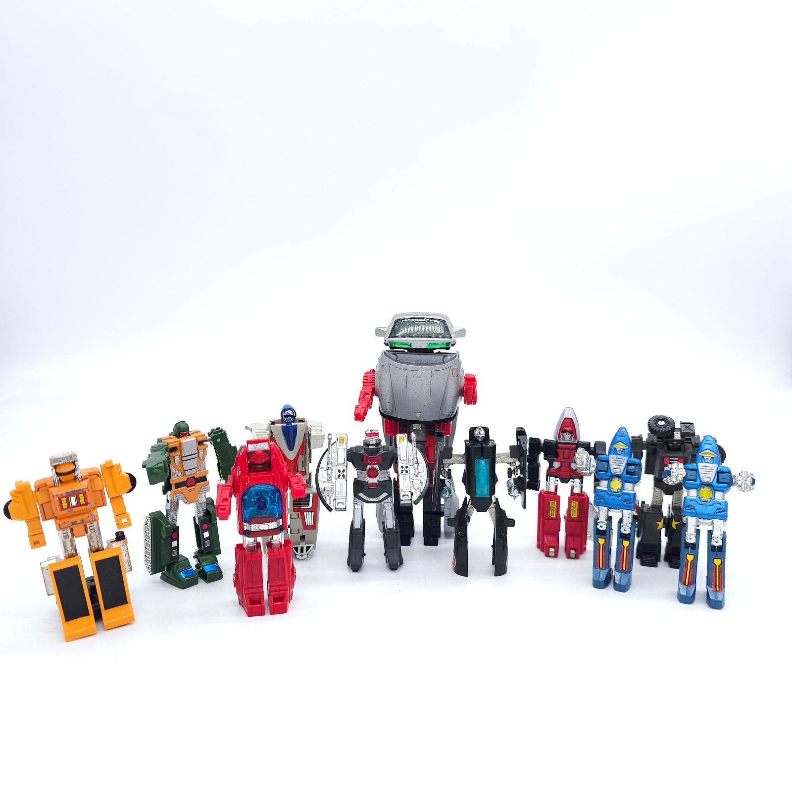 1980s GoBots Turbo Blaster Path Finder Fitor Porsche Dumper 11 Vintate Toy Lot